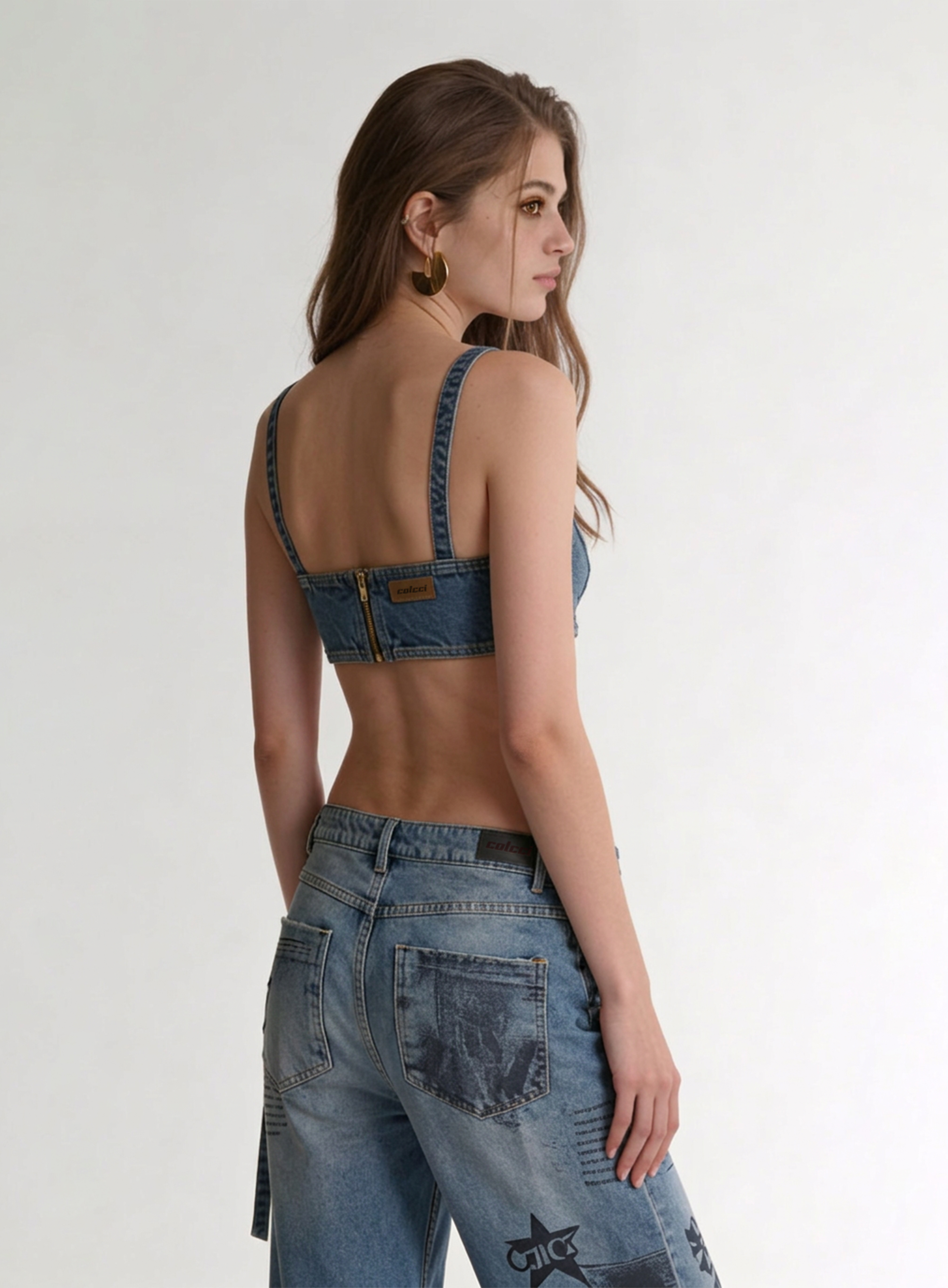 TOP JEANS G INDIGO