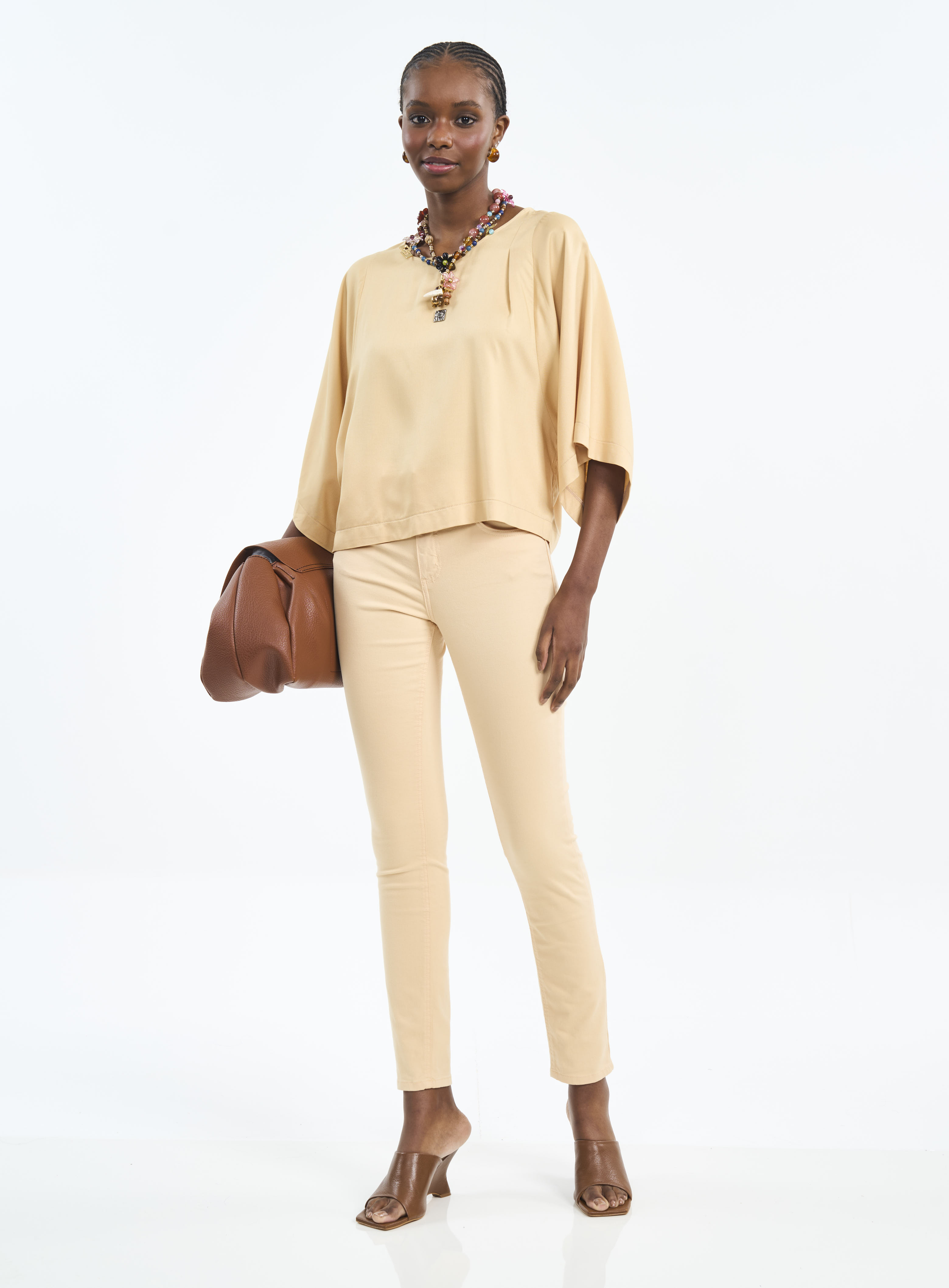 CAMISETA COLCCI G BEGE BIENTO