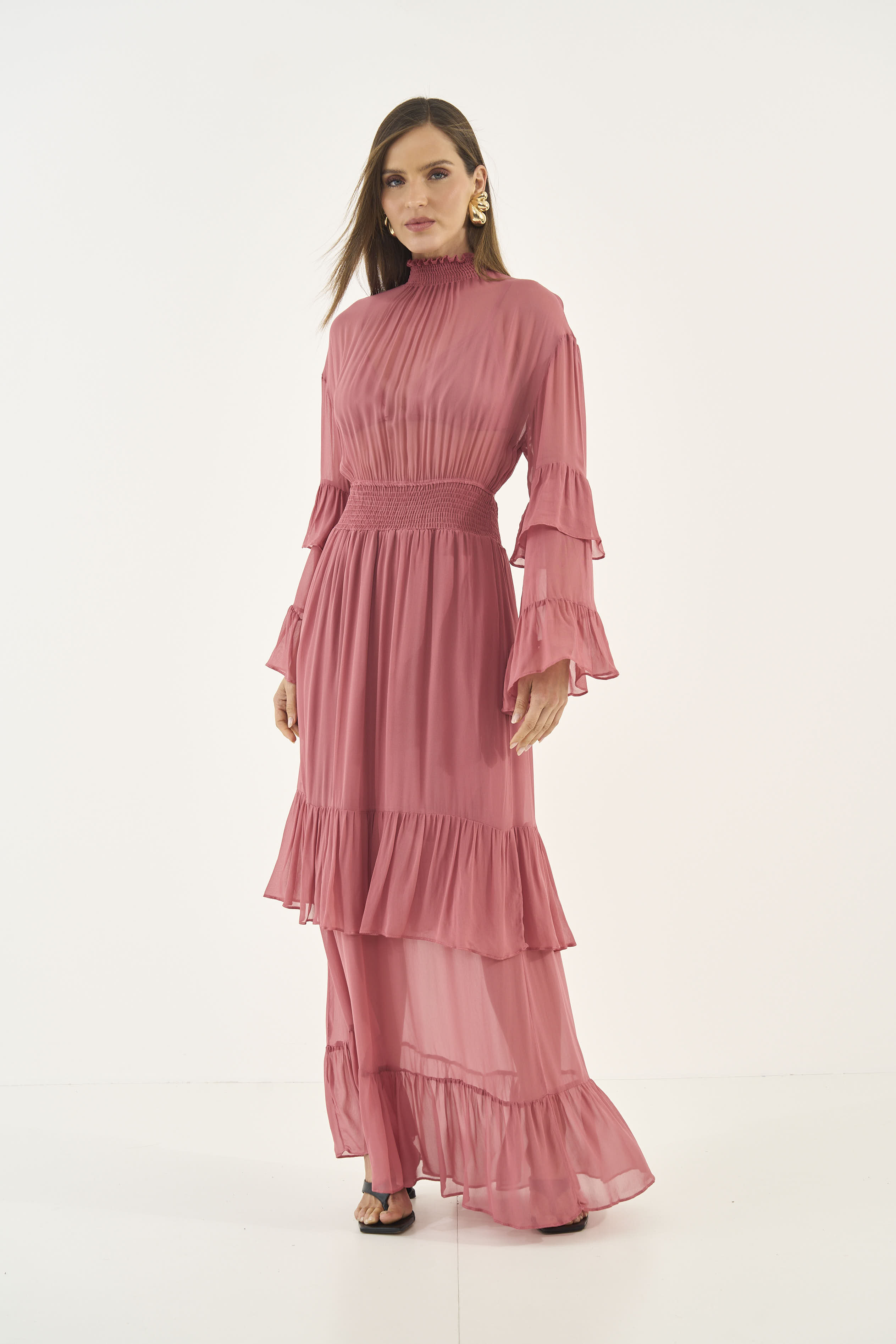VESTIDO COLCCI M ROSA PRILA