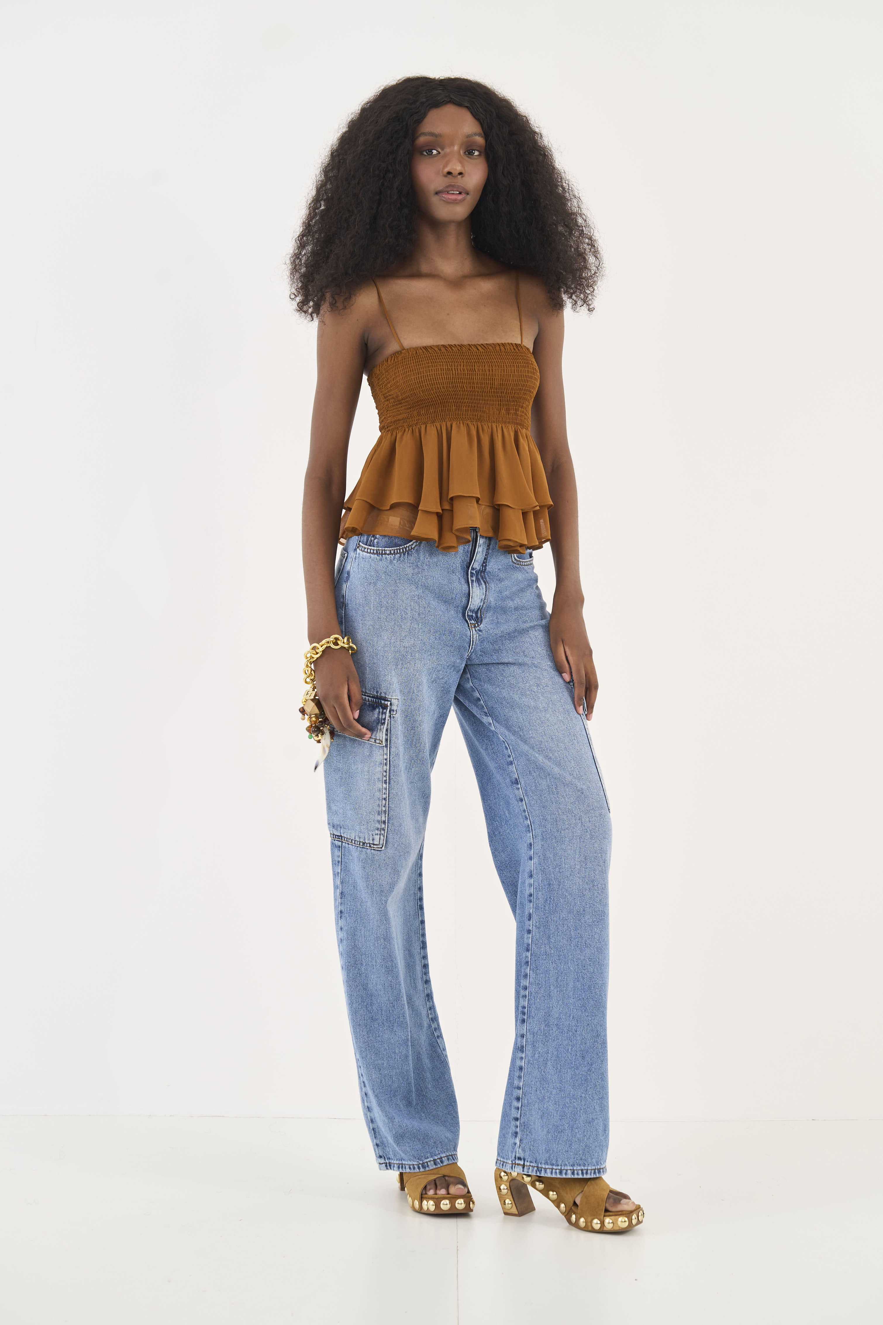 CALÇA JEANS JULIETTE 40 INDIGO