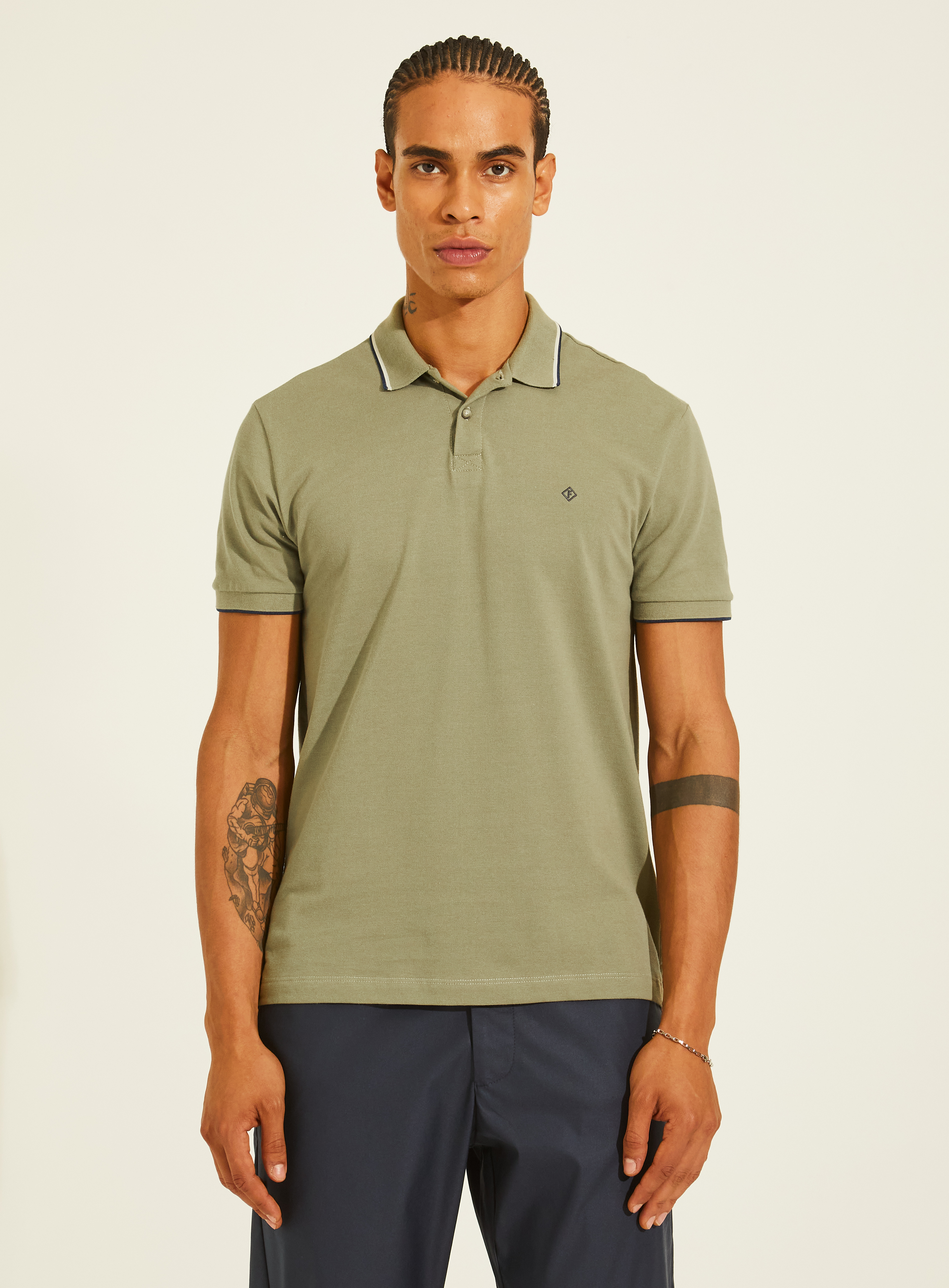 POLO FORUM GG VERDE TISANE
