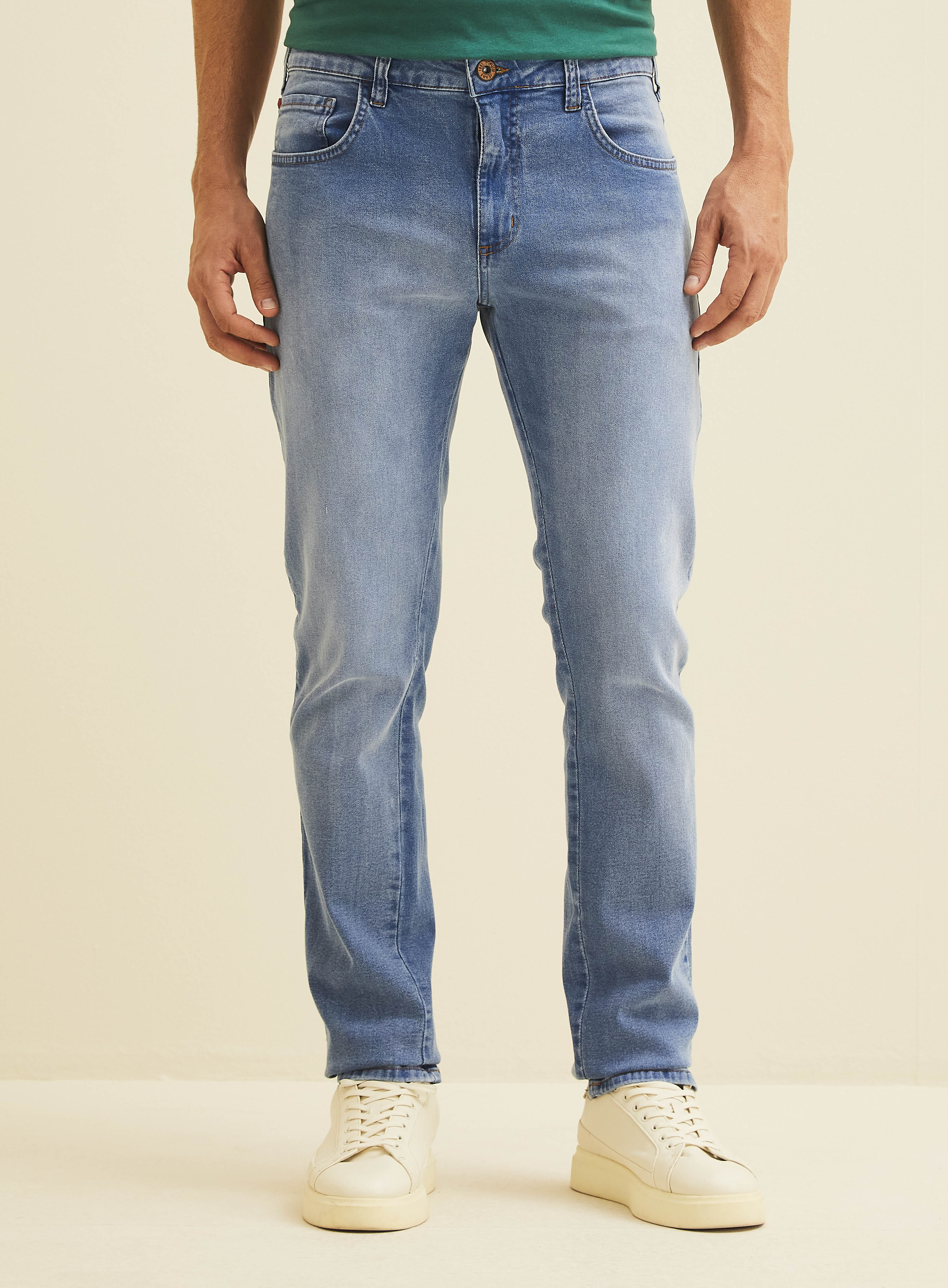 CALÇA JEANS PAUL SLIM 48 INDIGO