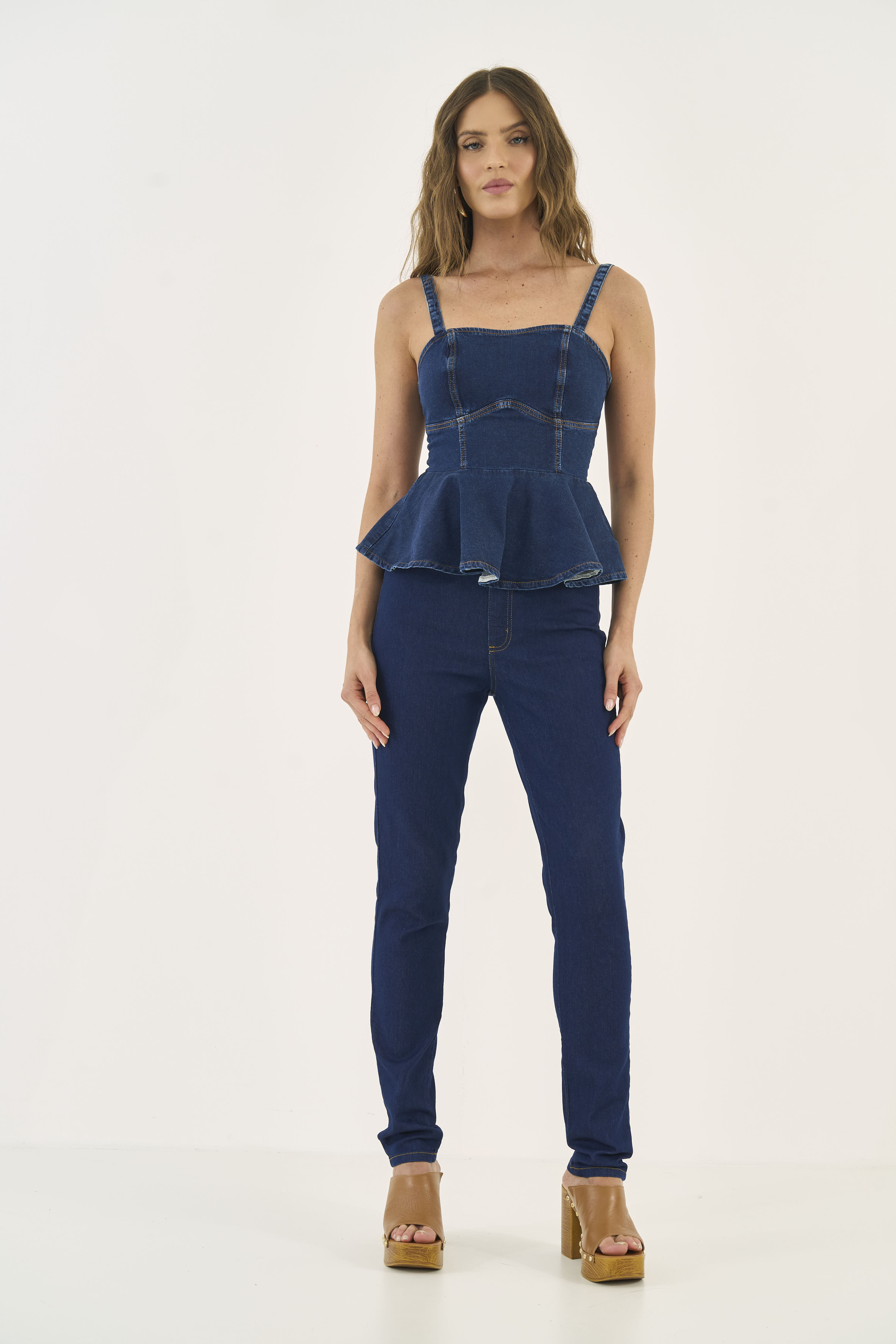 CALÇA JEANS MADRID STRETCH 34 INDIGO