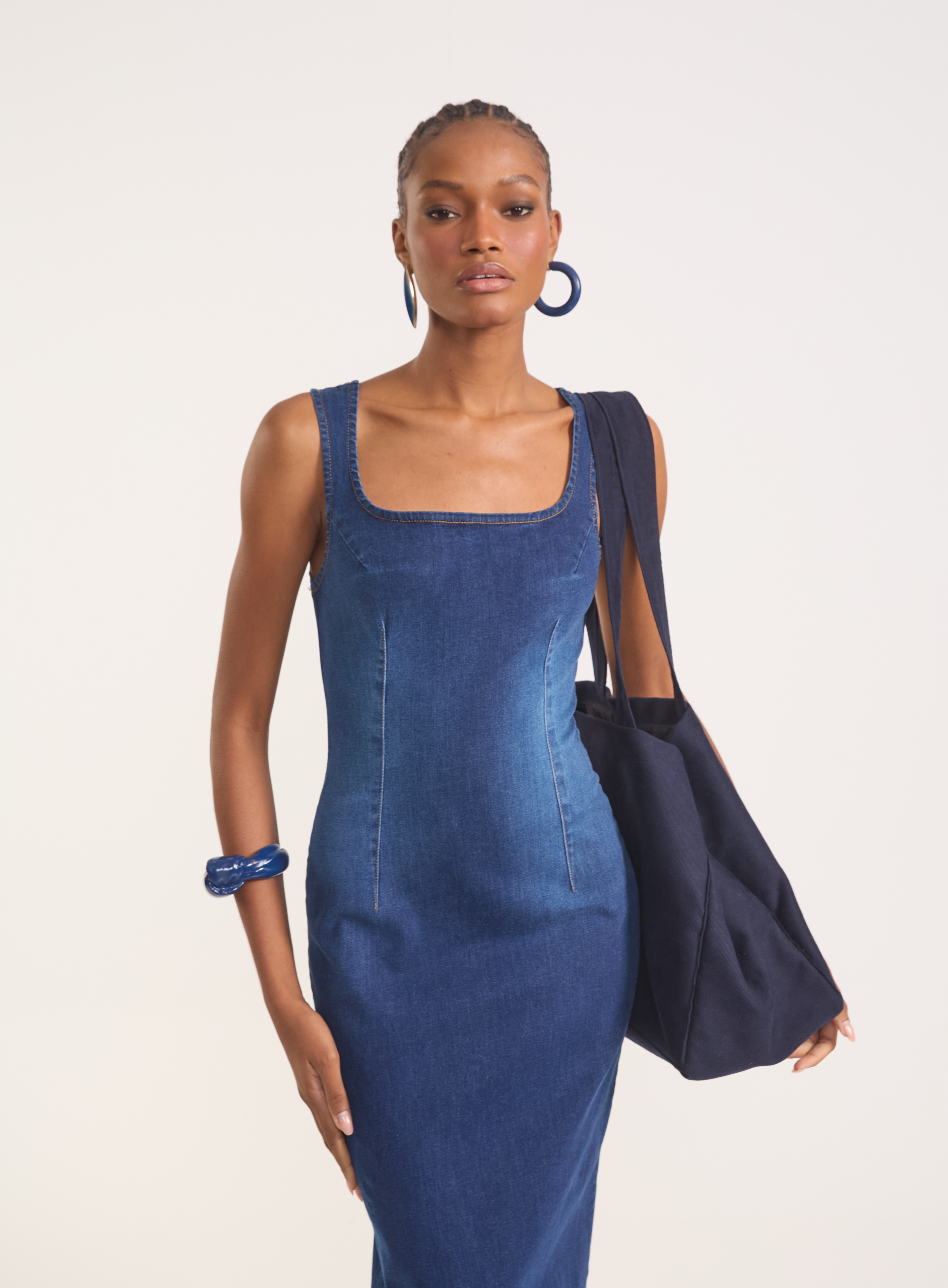 VESTIDO JEANS PP INDIGO