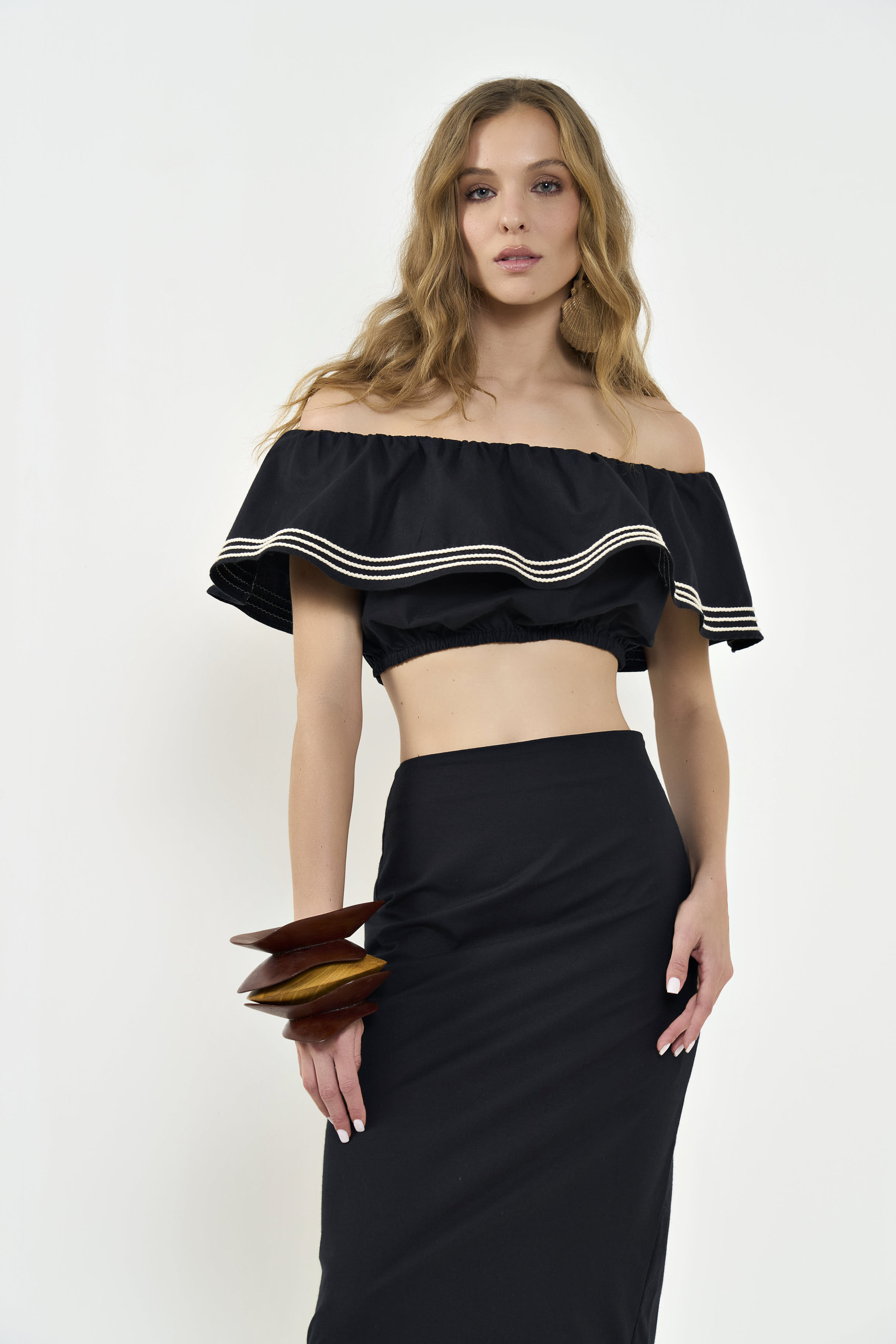 BLUSA COLCCI G PRETO