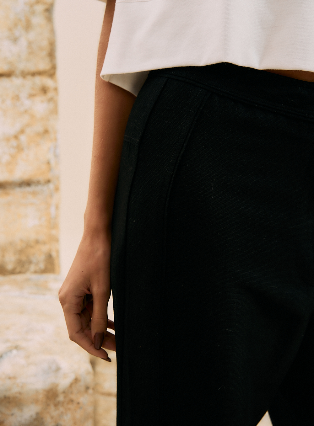 CALÇA LINHO G PRETO