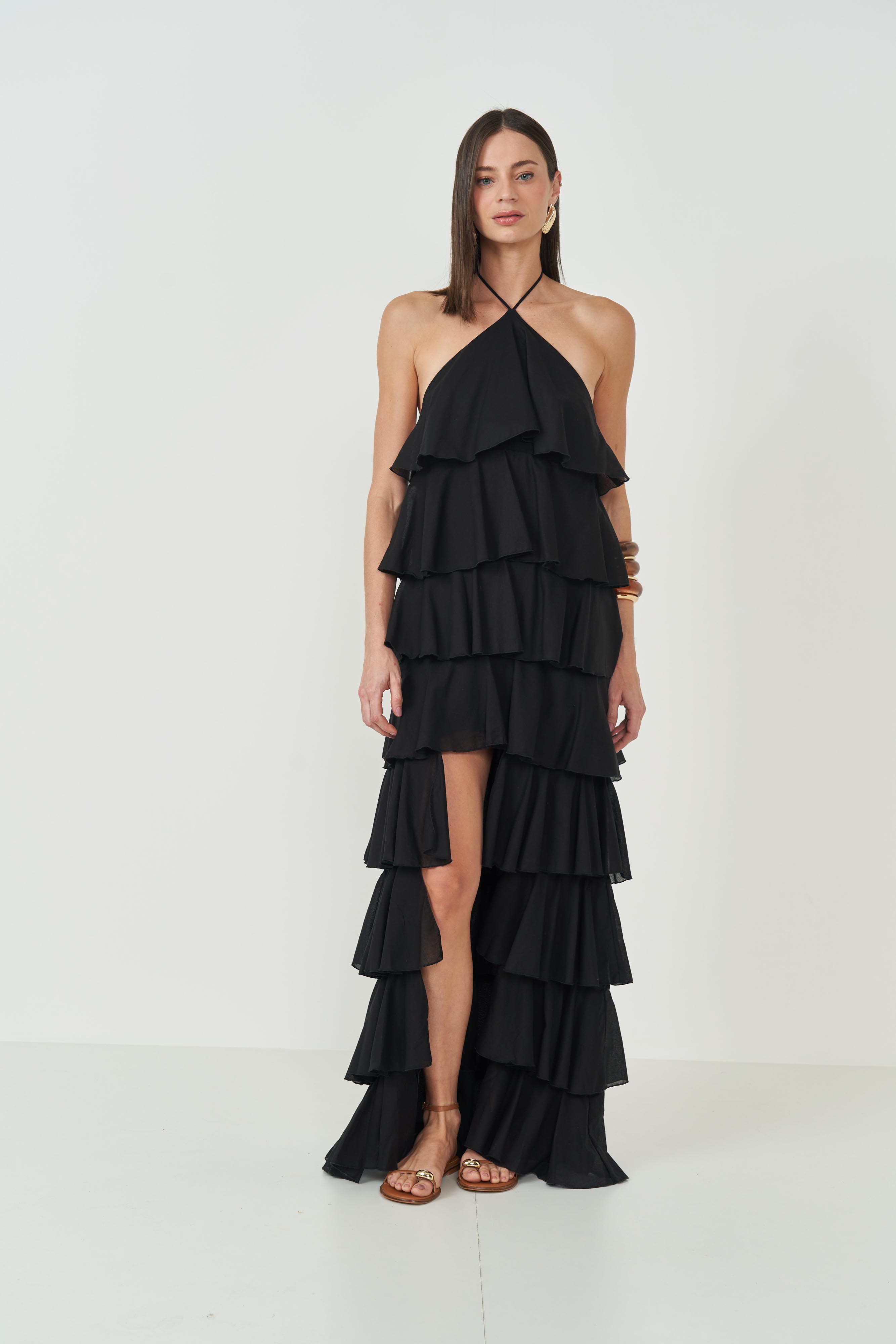 VESTIDO COLCCI M PRETO