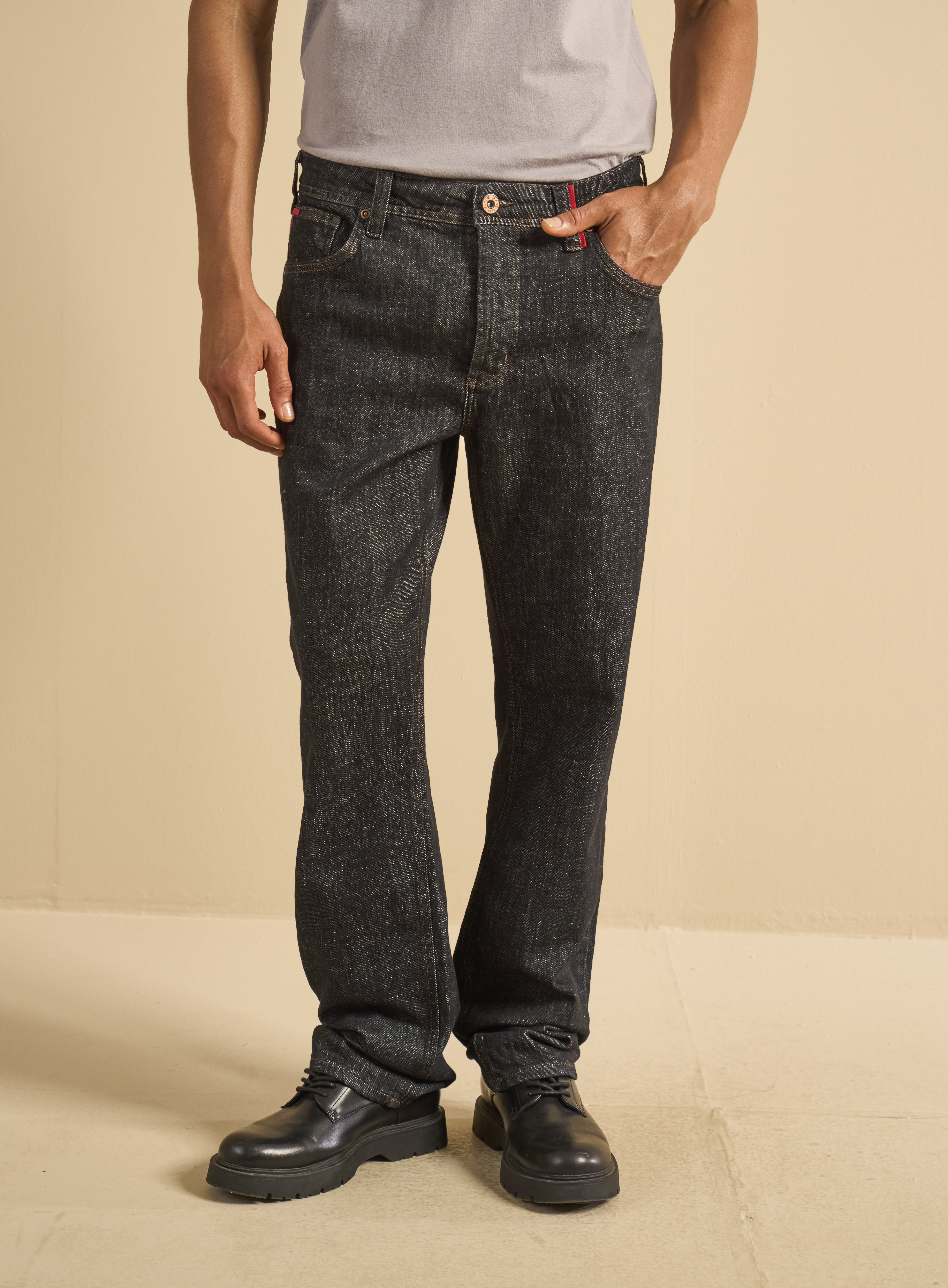 CALÇA JEANS HISTORY 38 IND.PRETO