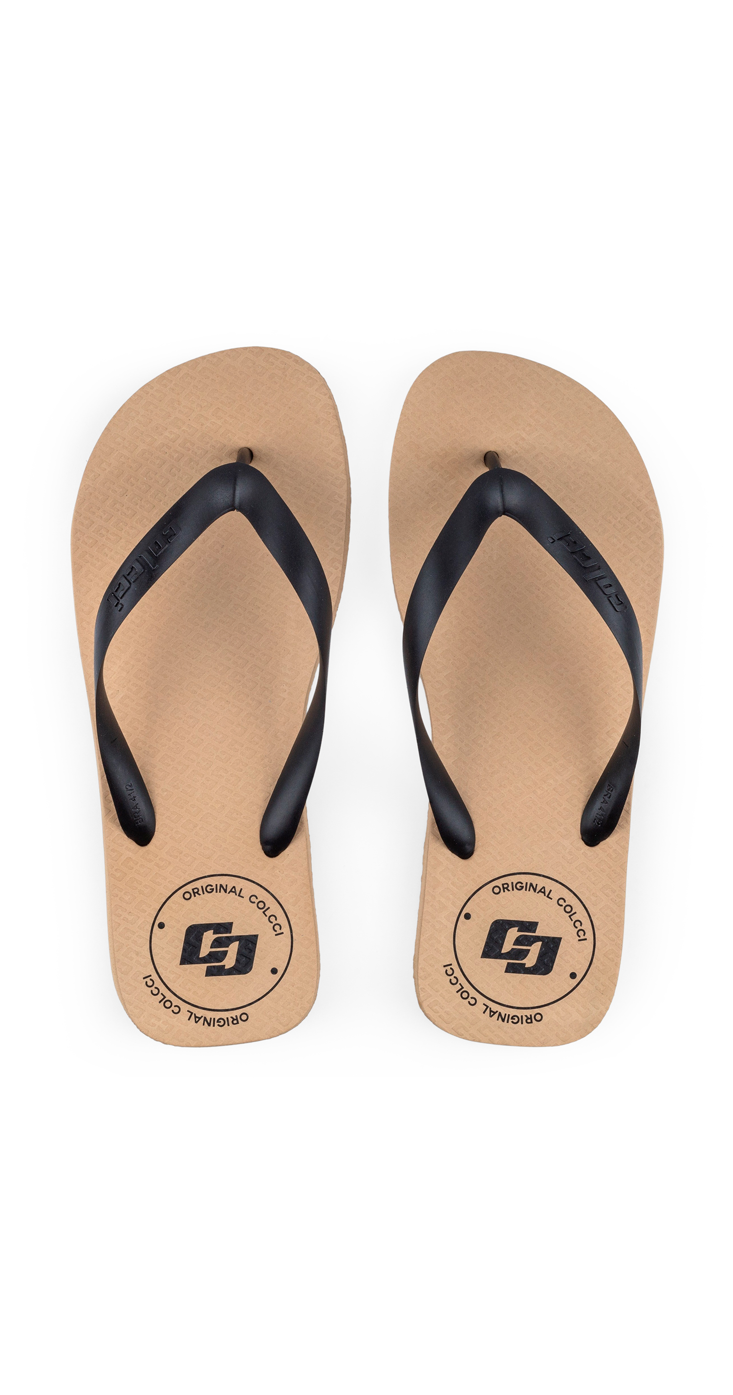 CHINELO MASC. ORIGINAL DUPLO C COLCCI 37-38 AREIA