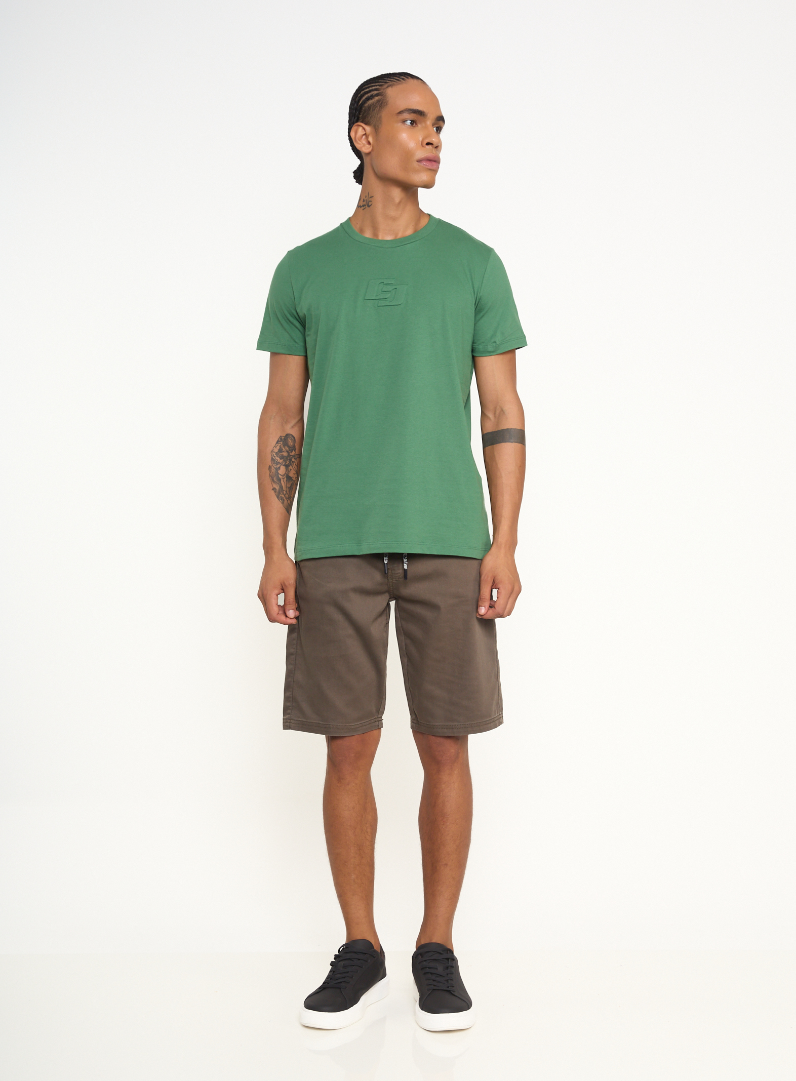 CAMISETA COLCCI GG VERDE HORTO