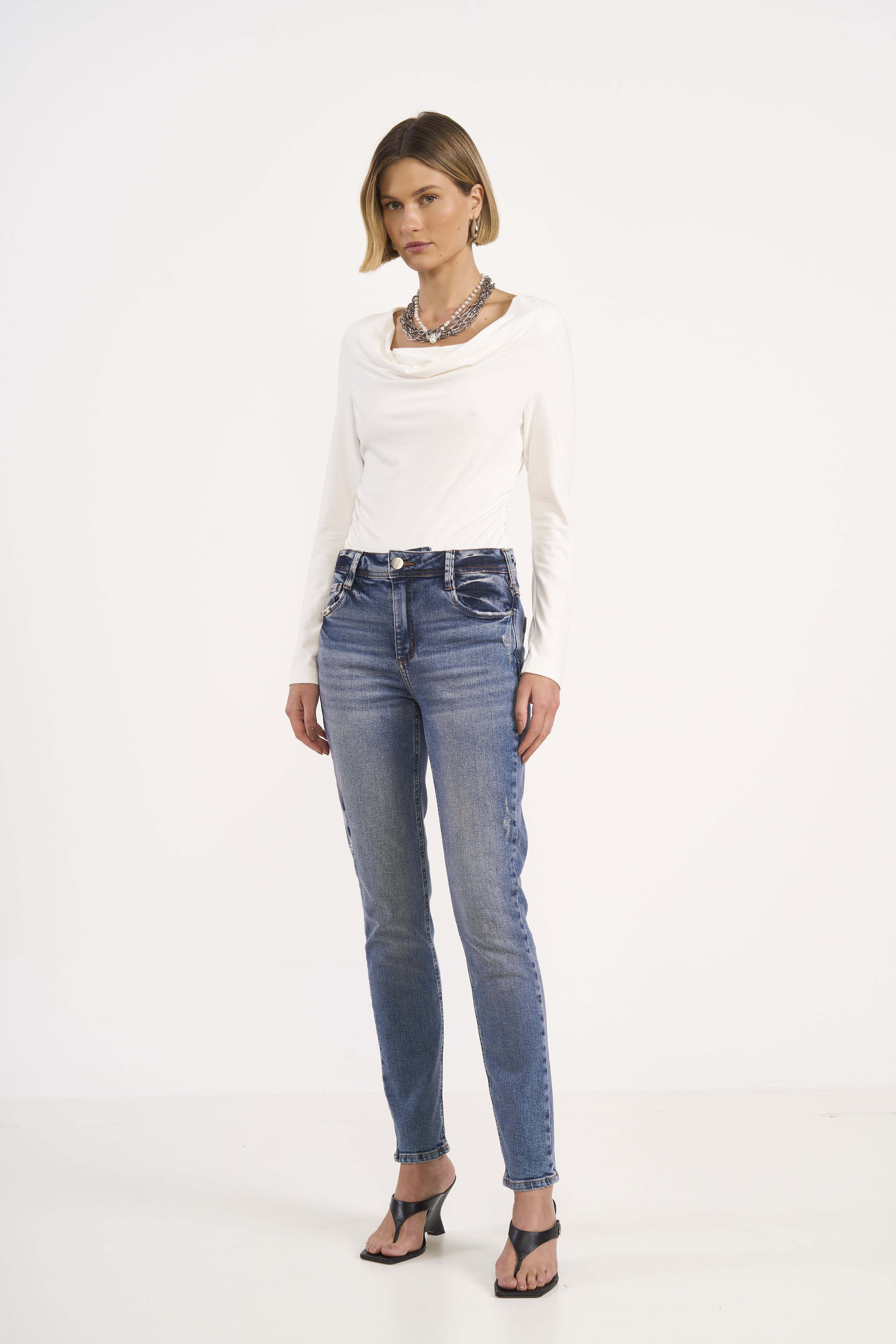 CALÇA JEANS BIA 34 INDIGO