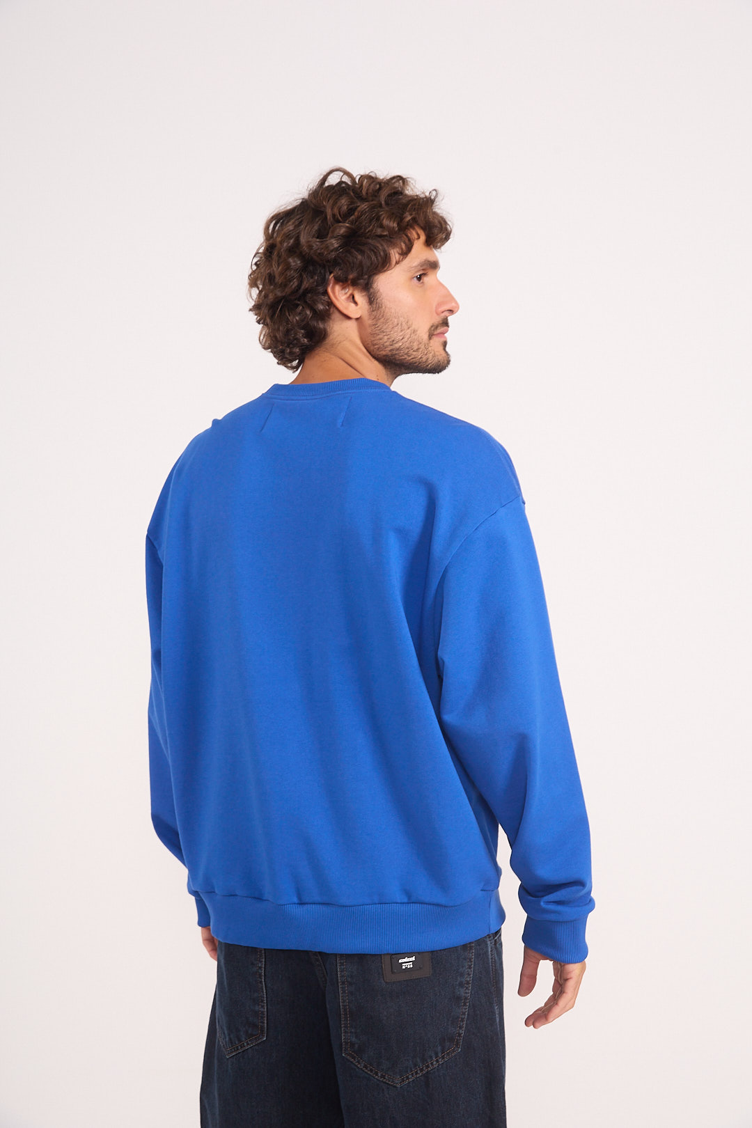 BLUSÃO MOLETOM P AZUL SAPPHIRE