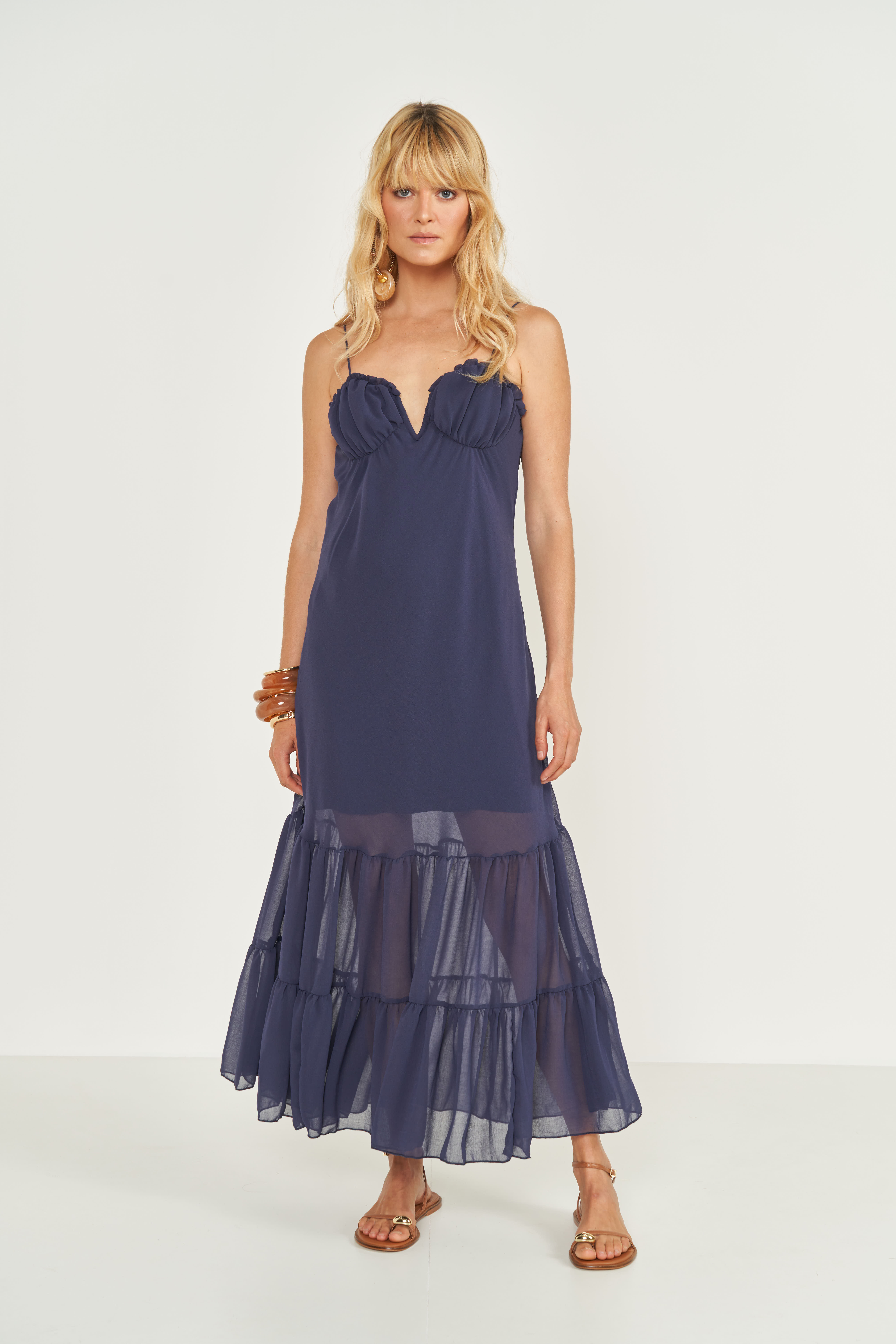 VESTIDO COLCCI M AZUL DARKNESS