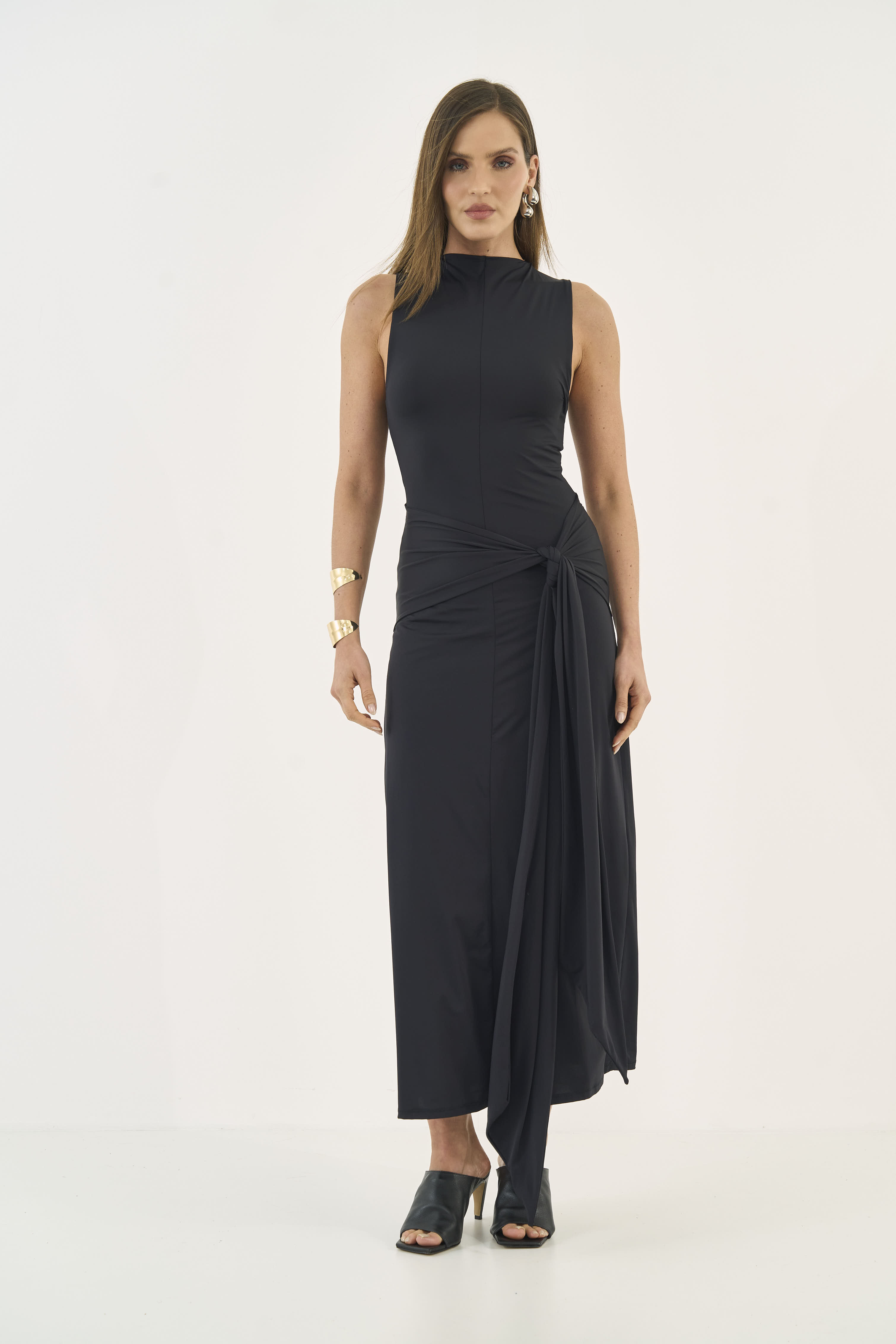 VESTIDO COLCCI G PRETO
