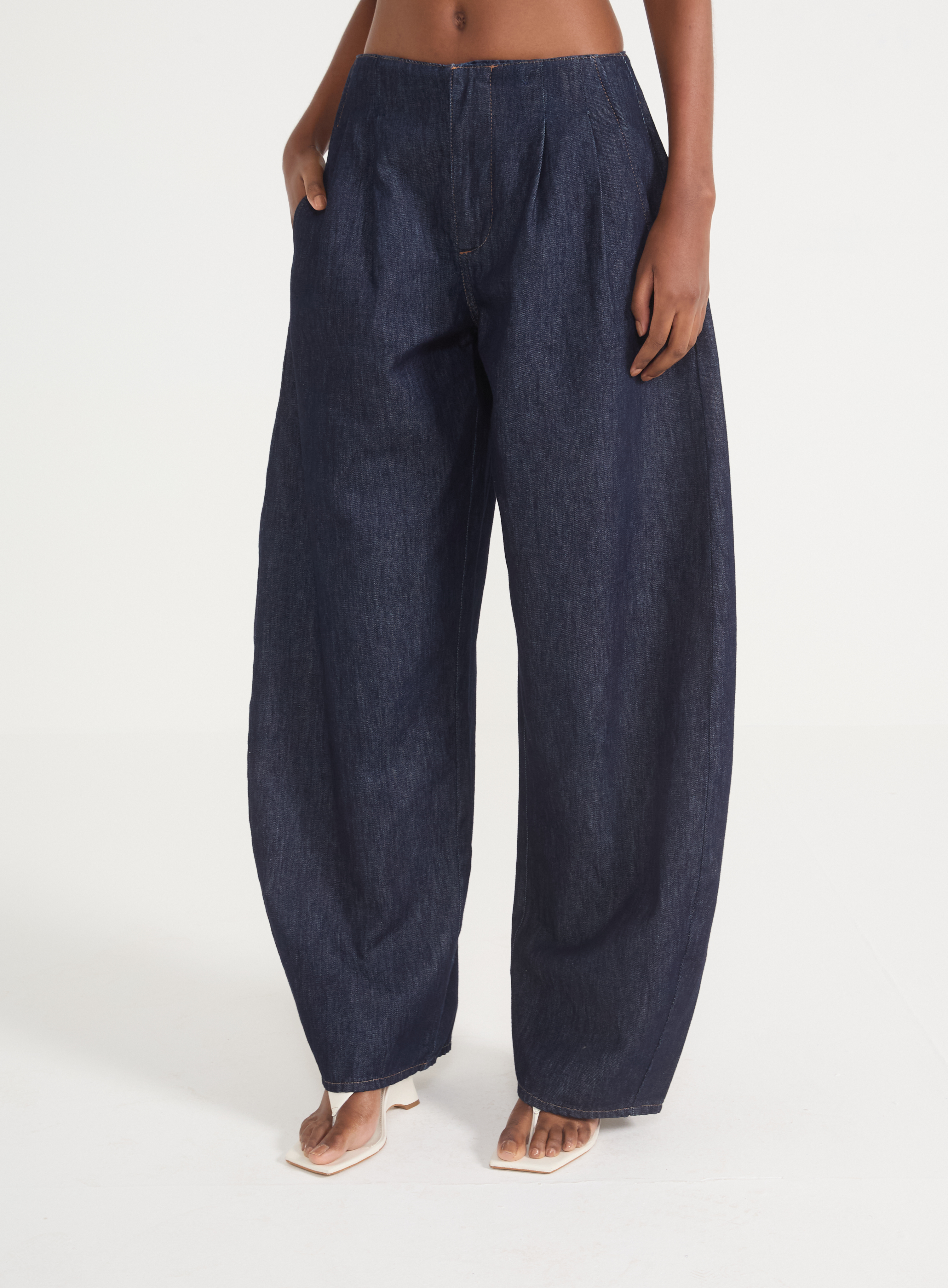 CALÇA JEANS BARRIL 38 INDIGO