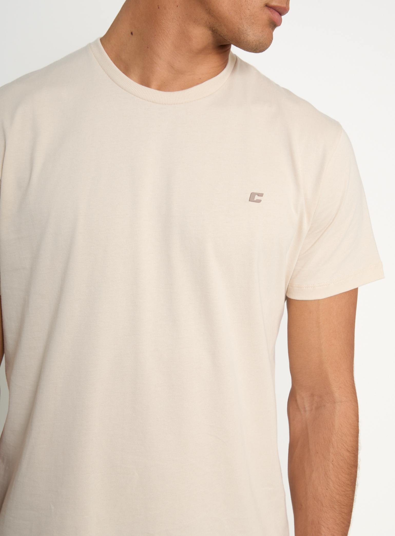CAMISETA COLCCI G BEGE TAUPE