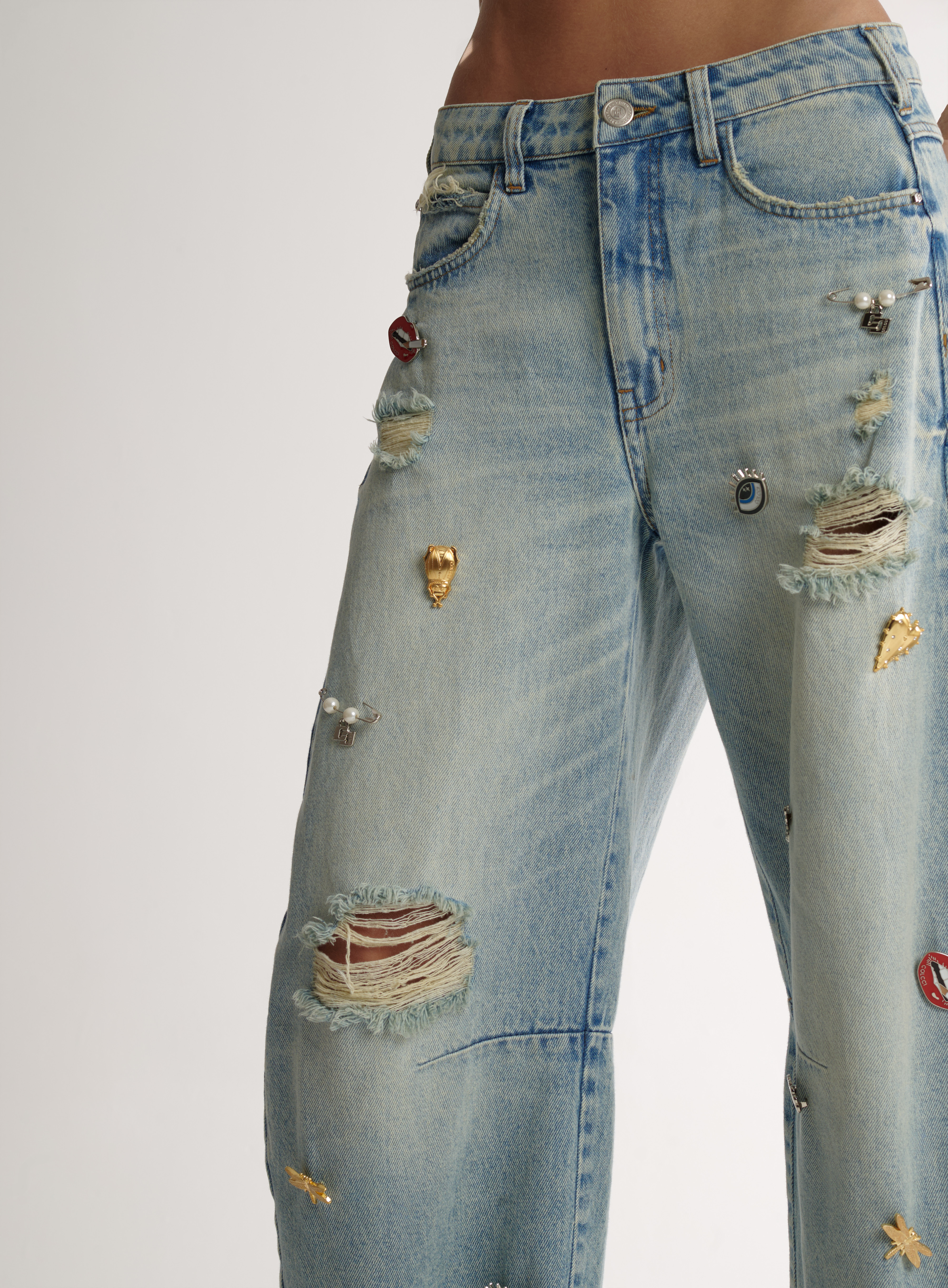CALÇA JEANS BARRIL 40 INDIGO