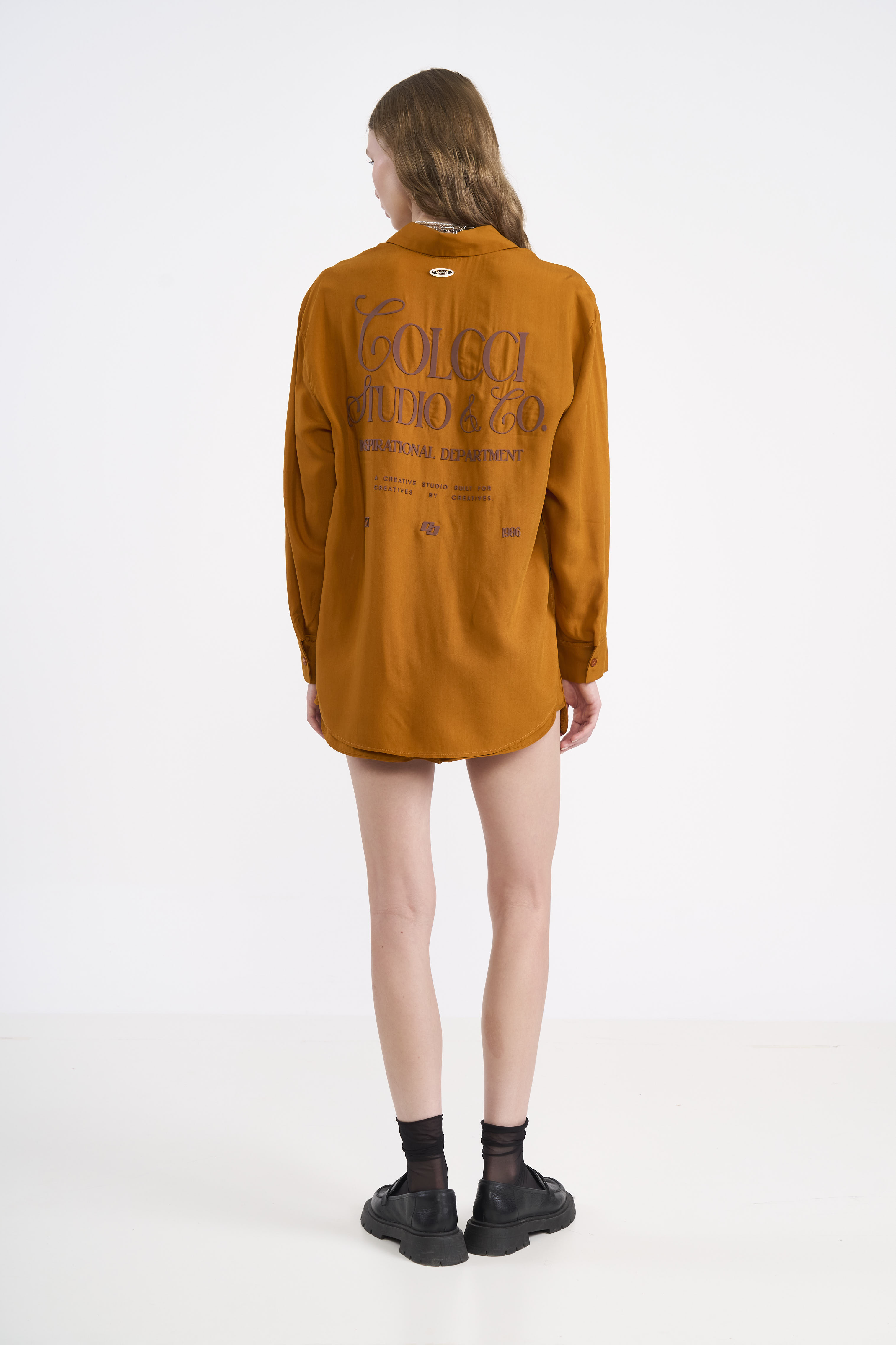 SHORT COLCCI G AMARELO PUMPKIN