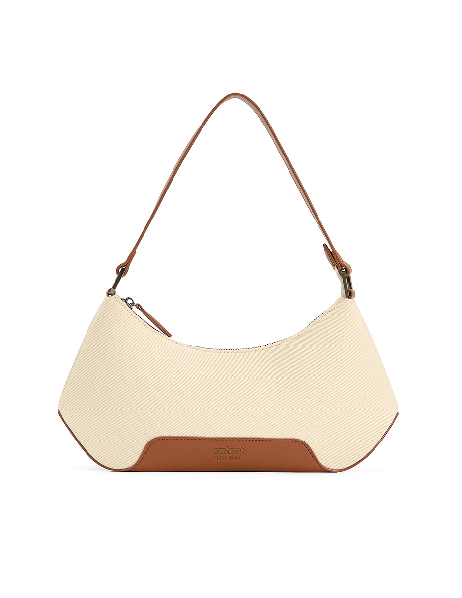 BOLSA COLCCI FEM SHOULDER WAVE U PRETO