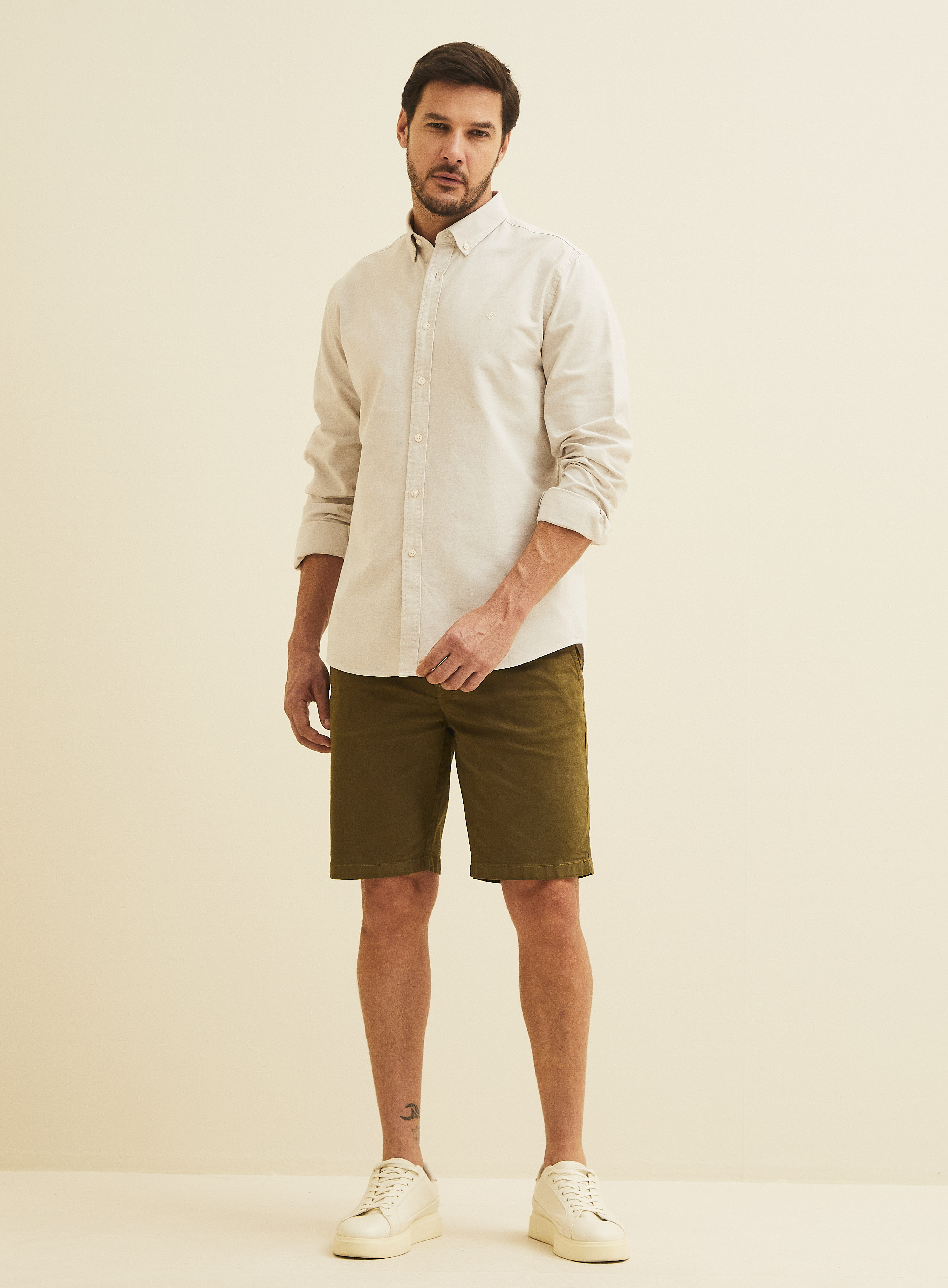 CAMISA SLIM FIT 3 AZUL