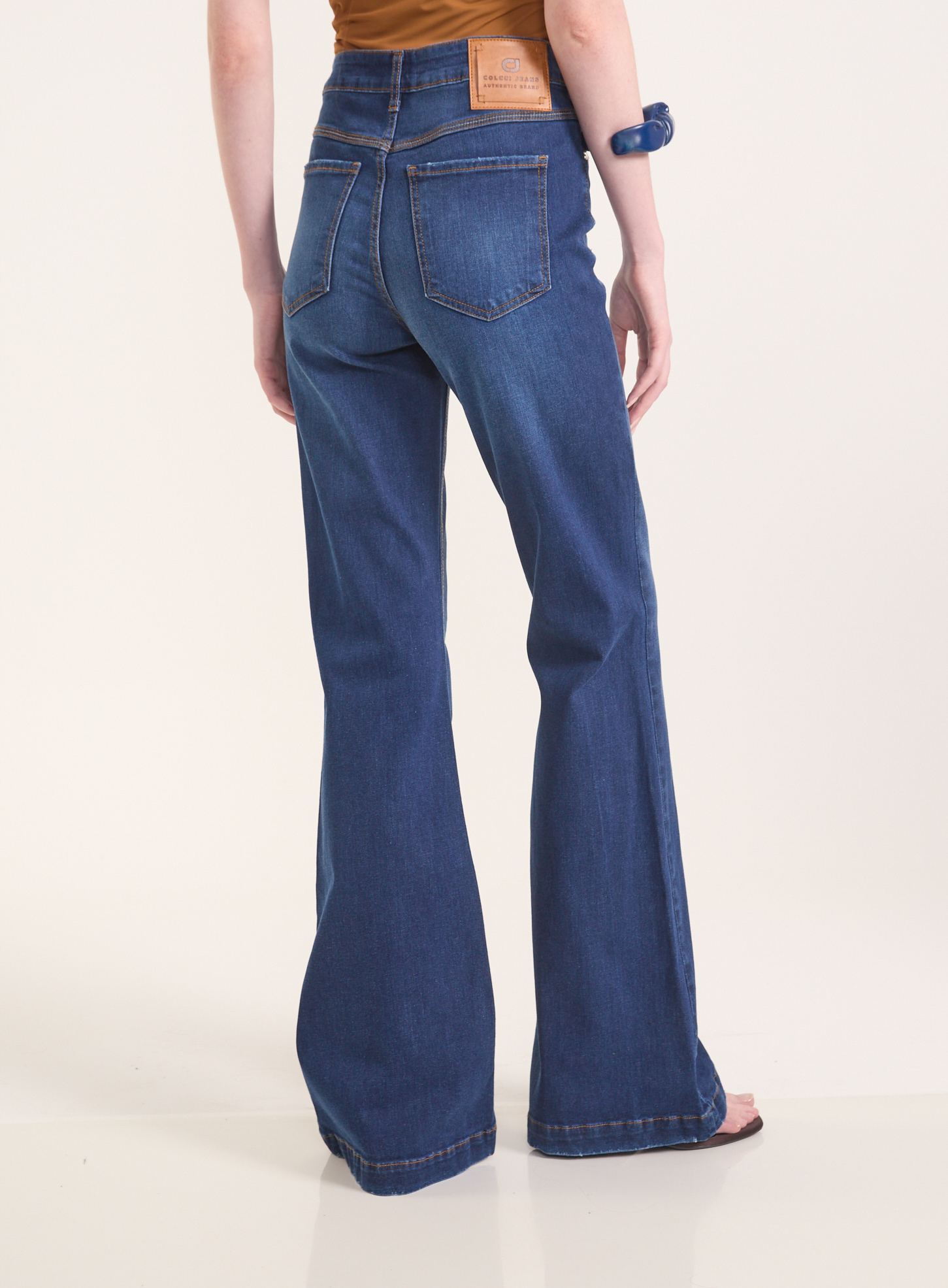 CALÇA JEANS NOVA YORK FLARE 38 INDIGO