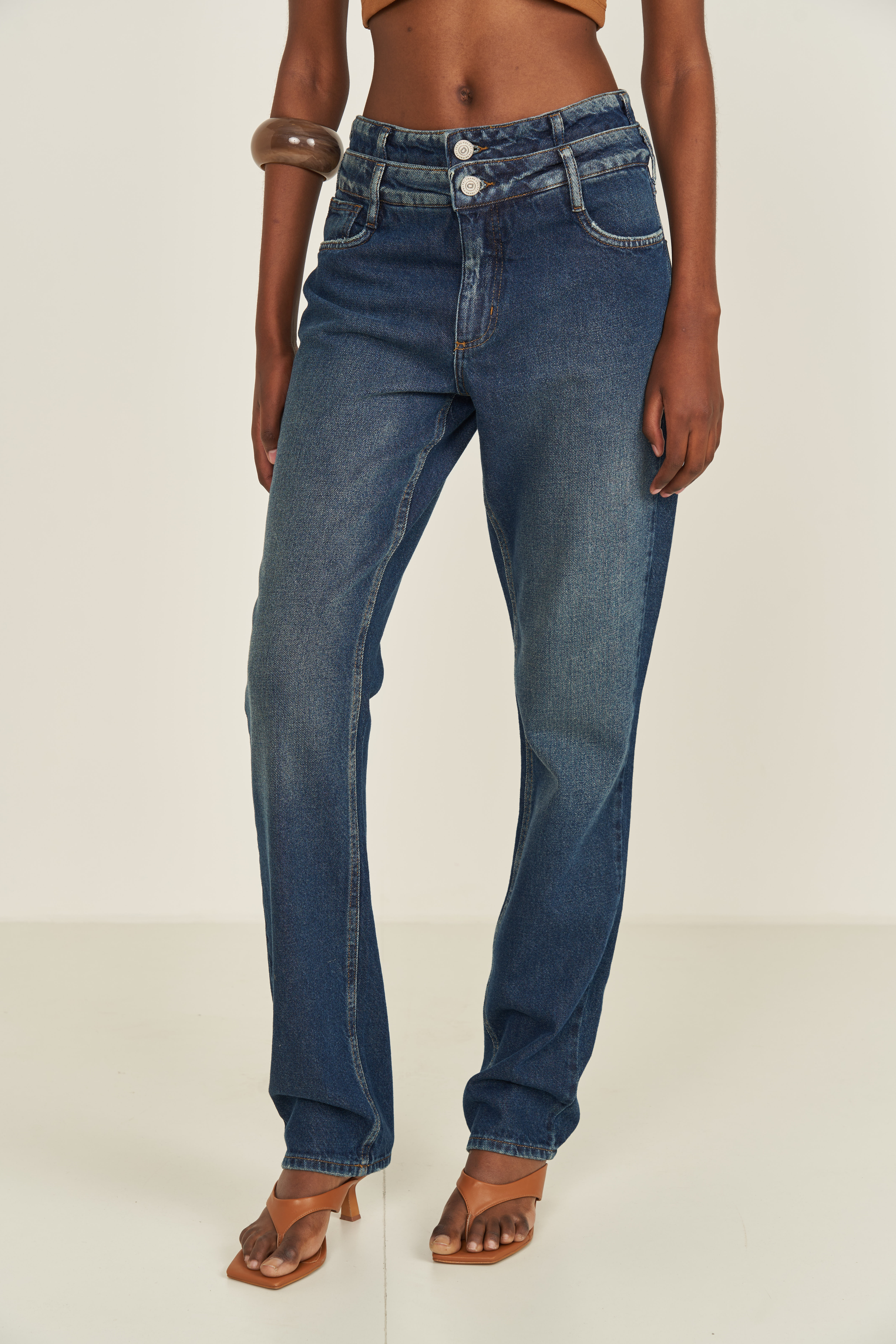 CALÇA JEANS ROMA 40 INDIGO