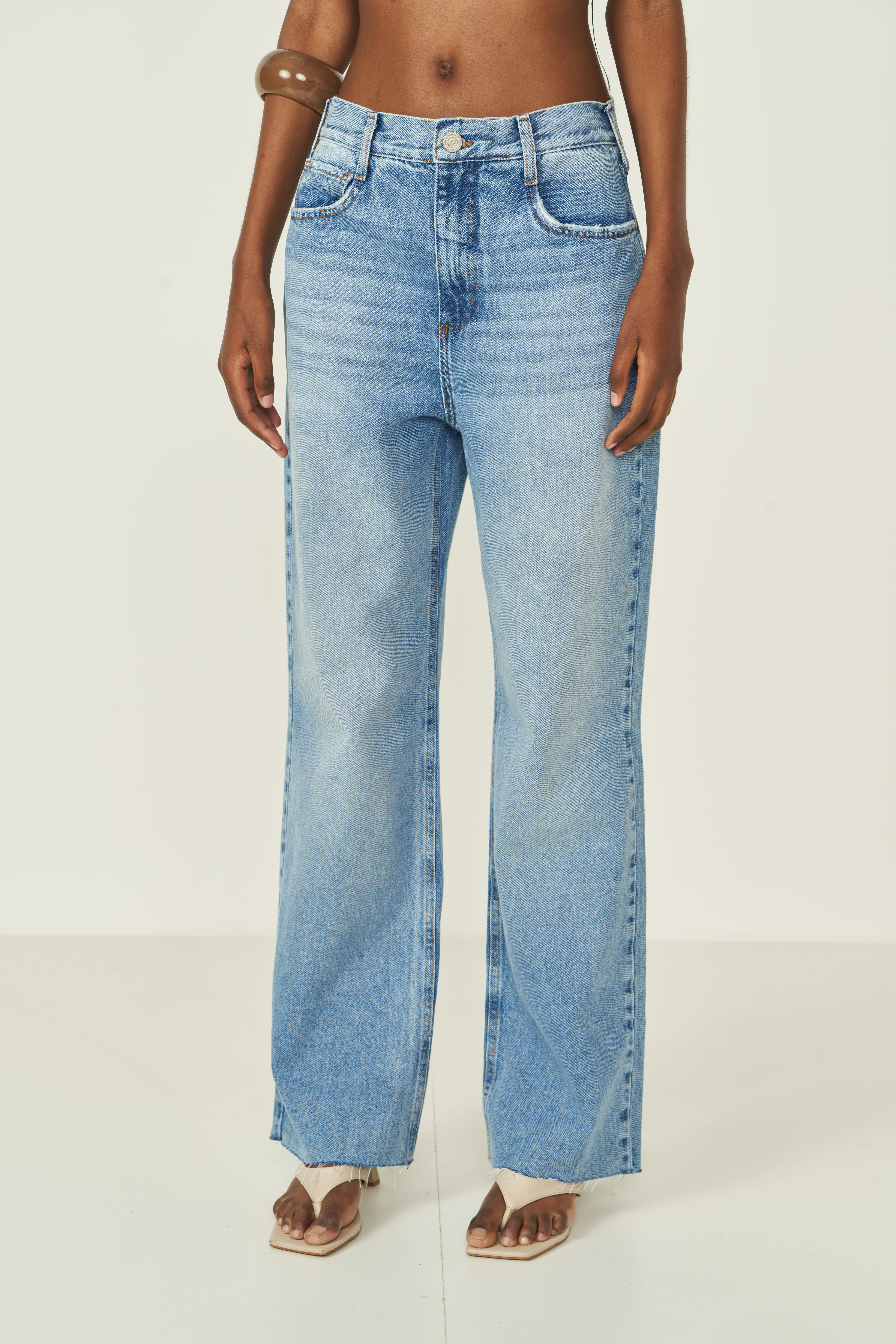 CALÇA JEANS BARCELONA 42 INDIGO