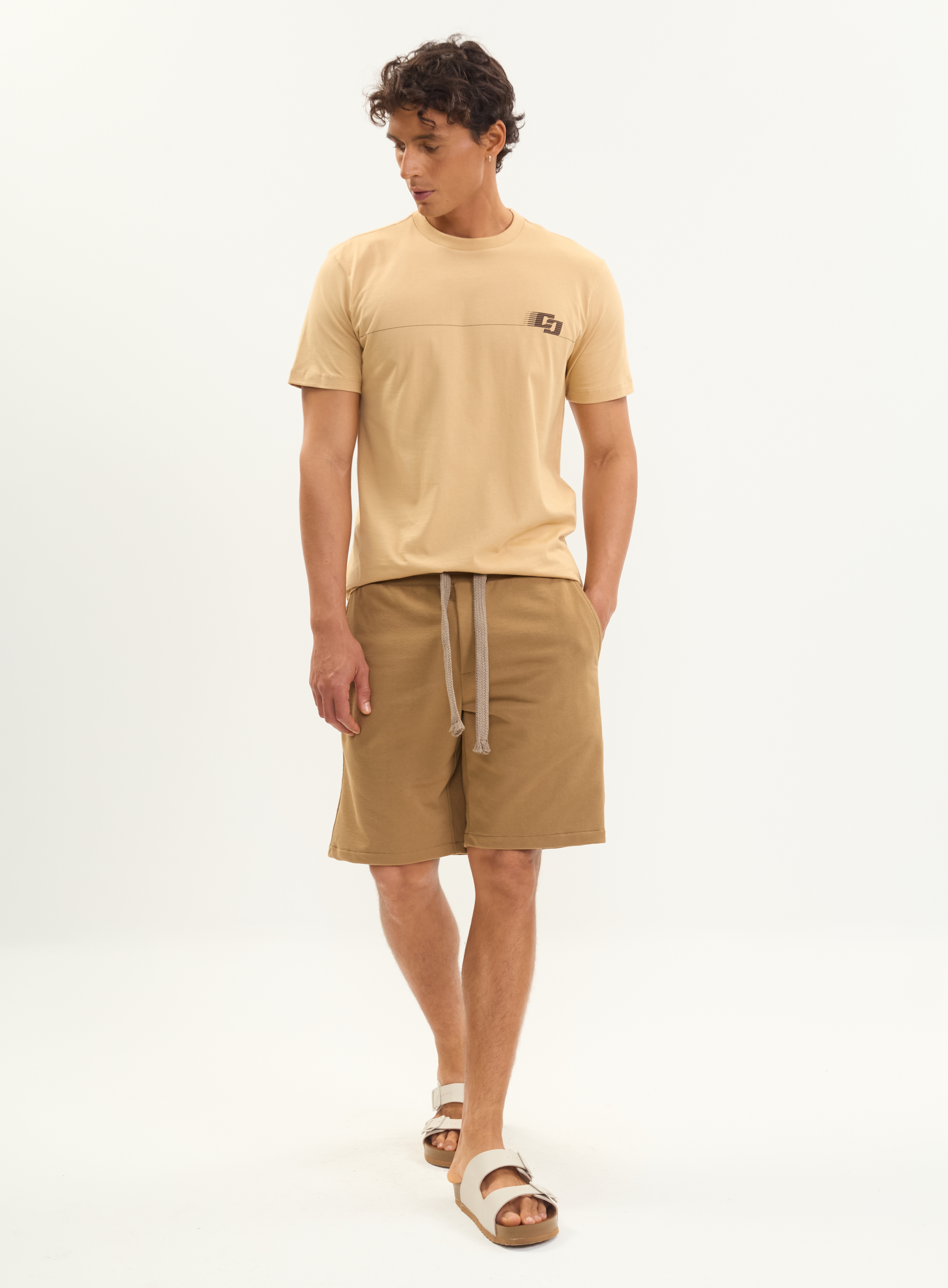 CAMISETA COLCCI G BEGE FLAVO