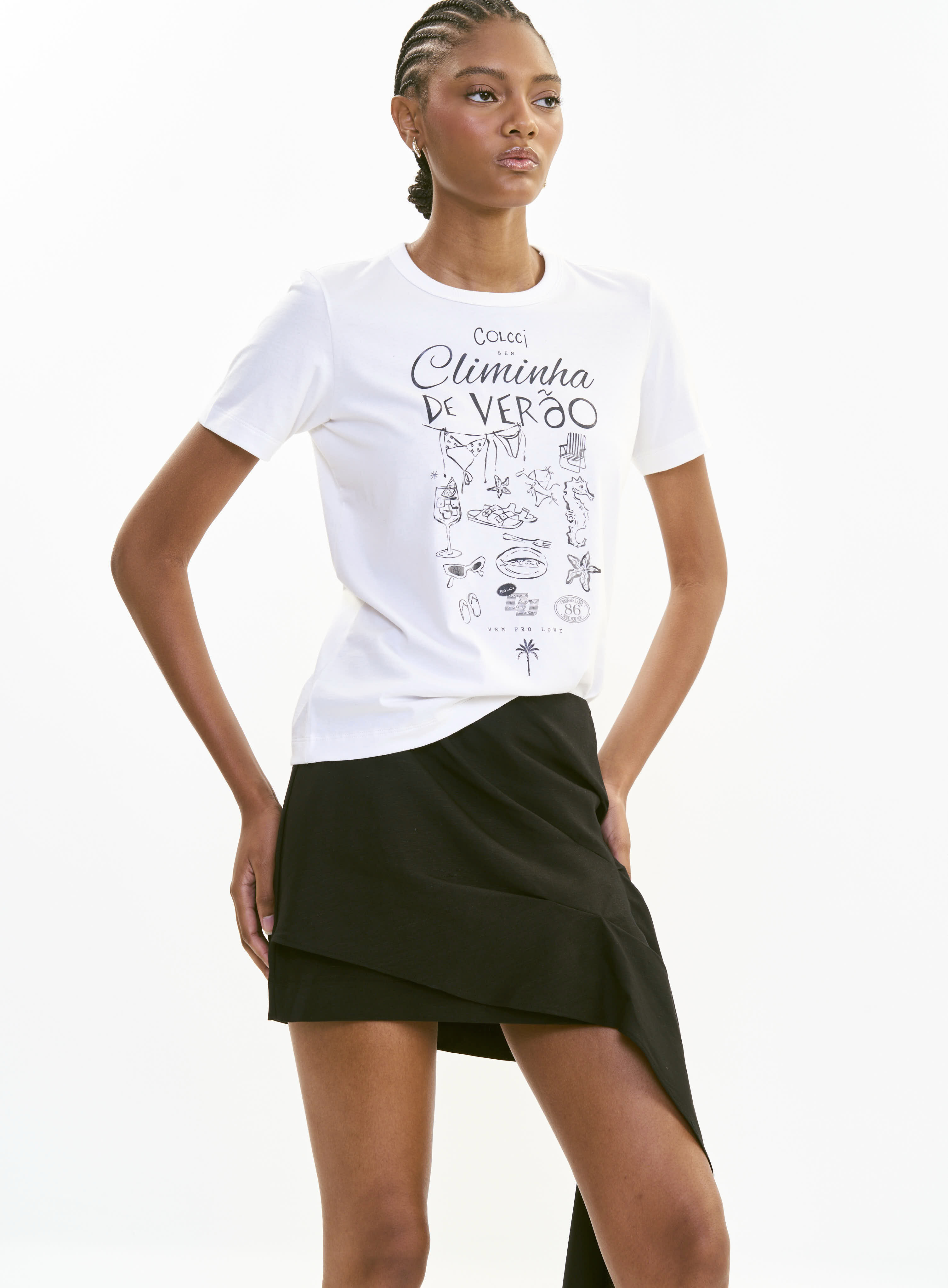 CAMISETA COLCCI G OFF SHELL