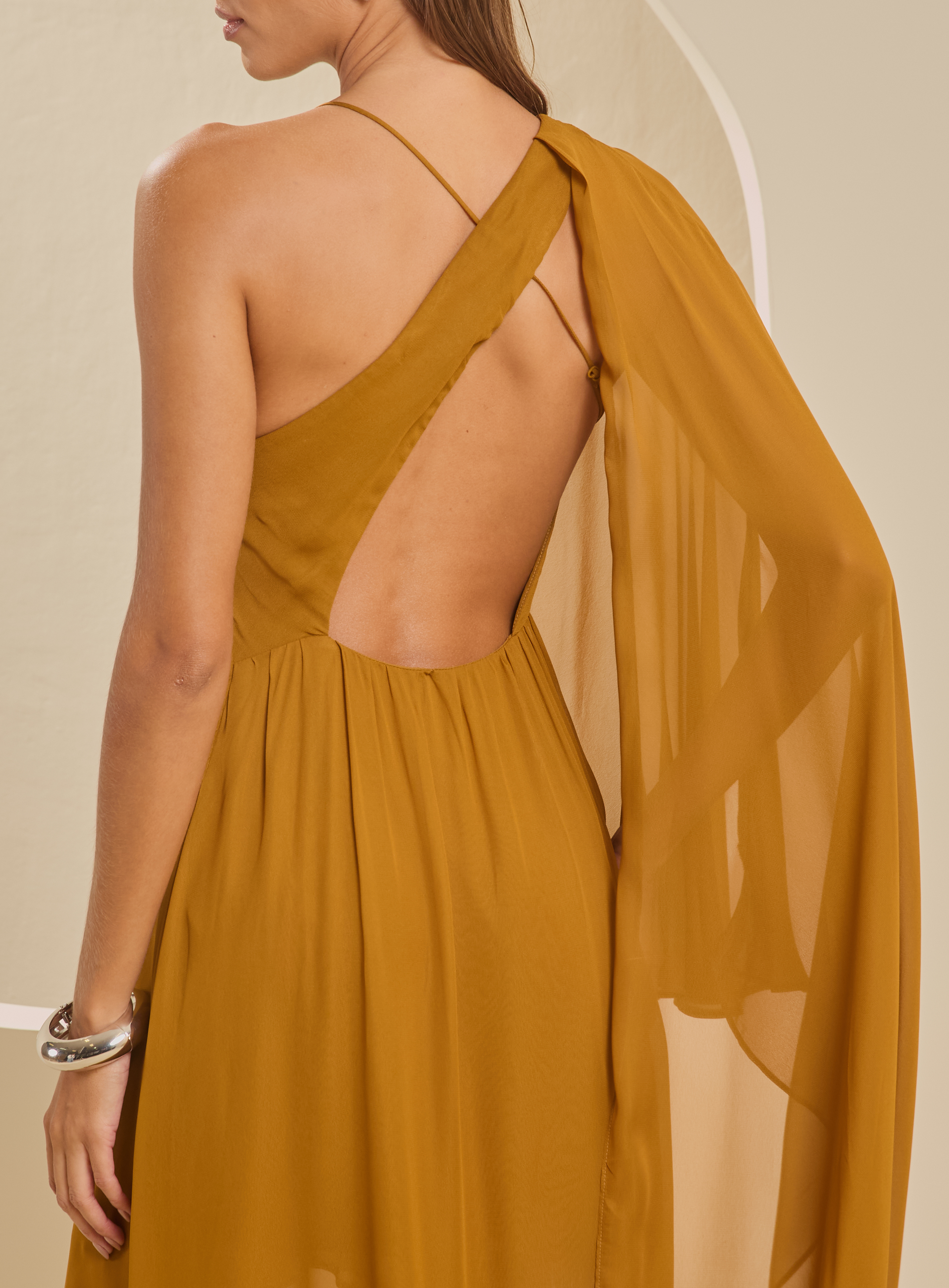 VESTIDO FORUM P MARROM BURNT SU