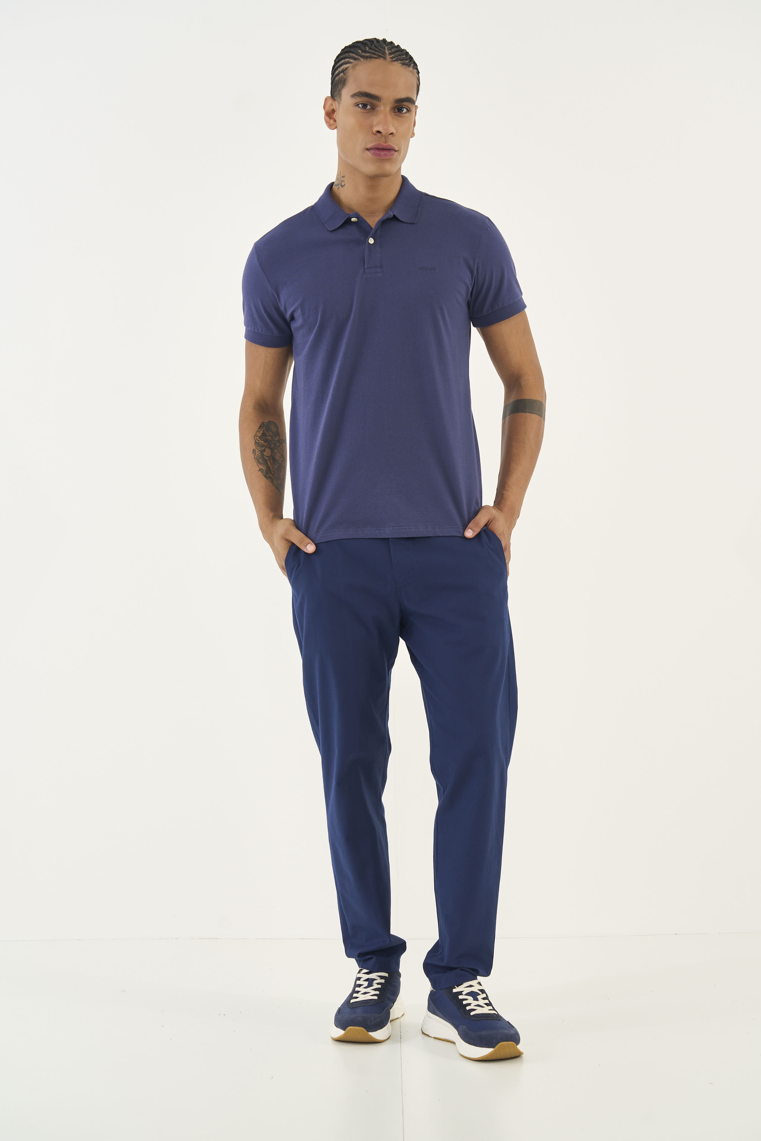 CALÇA COLCCI GG AZUL DARKNESS