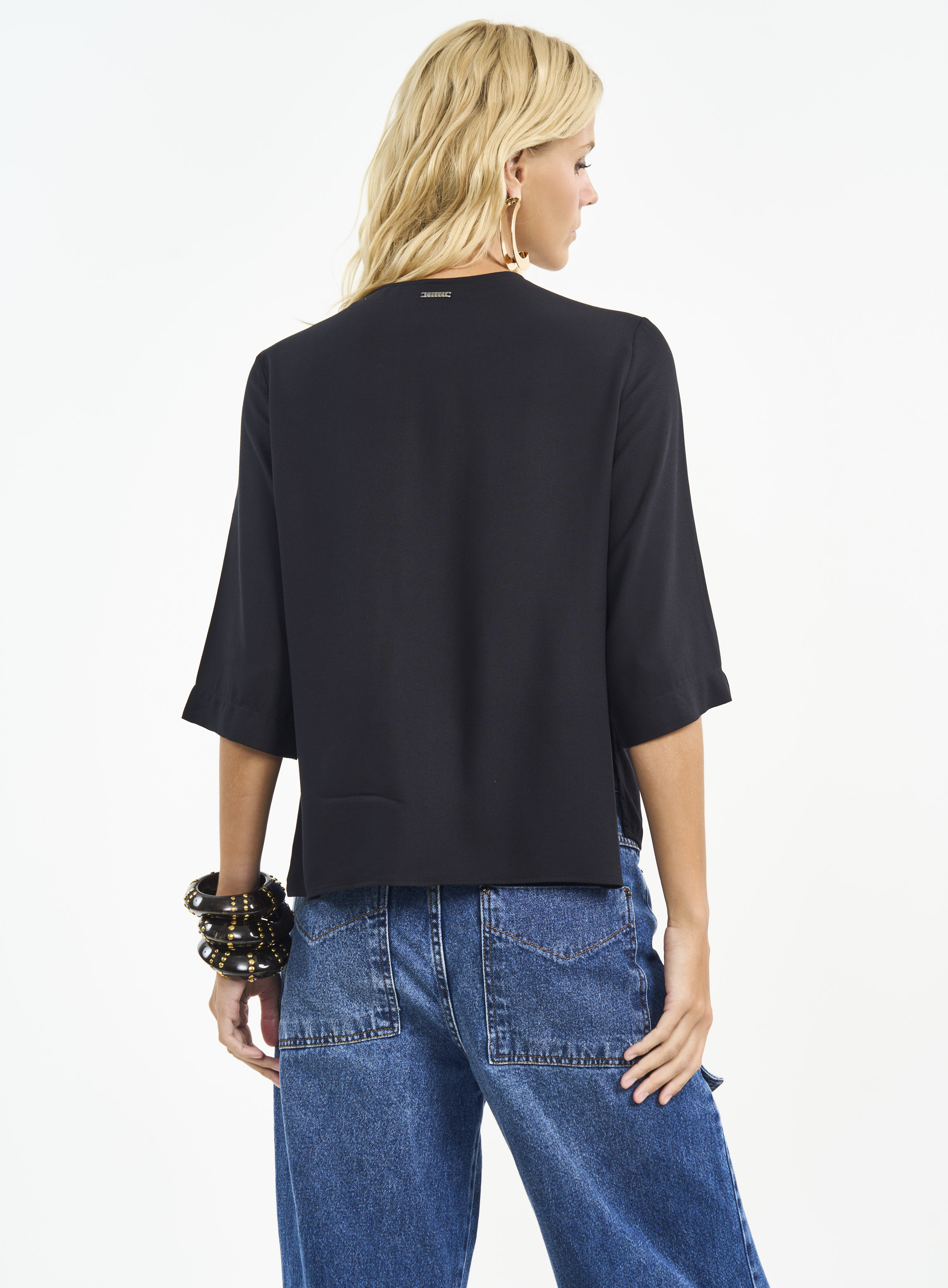 BLUSA COLCCI M PRETO
