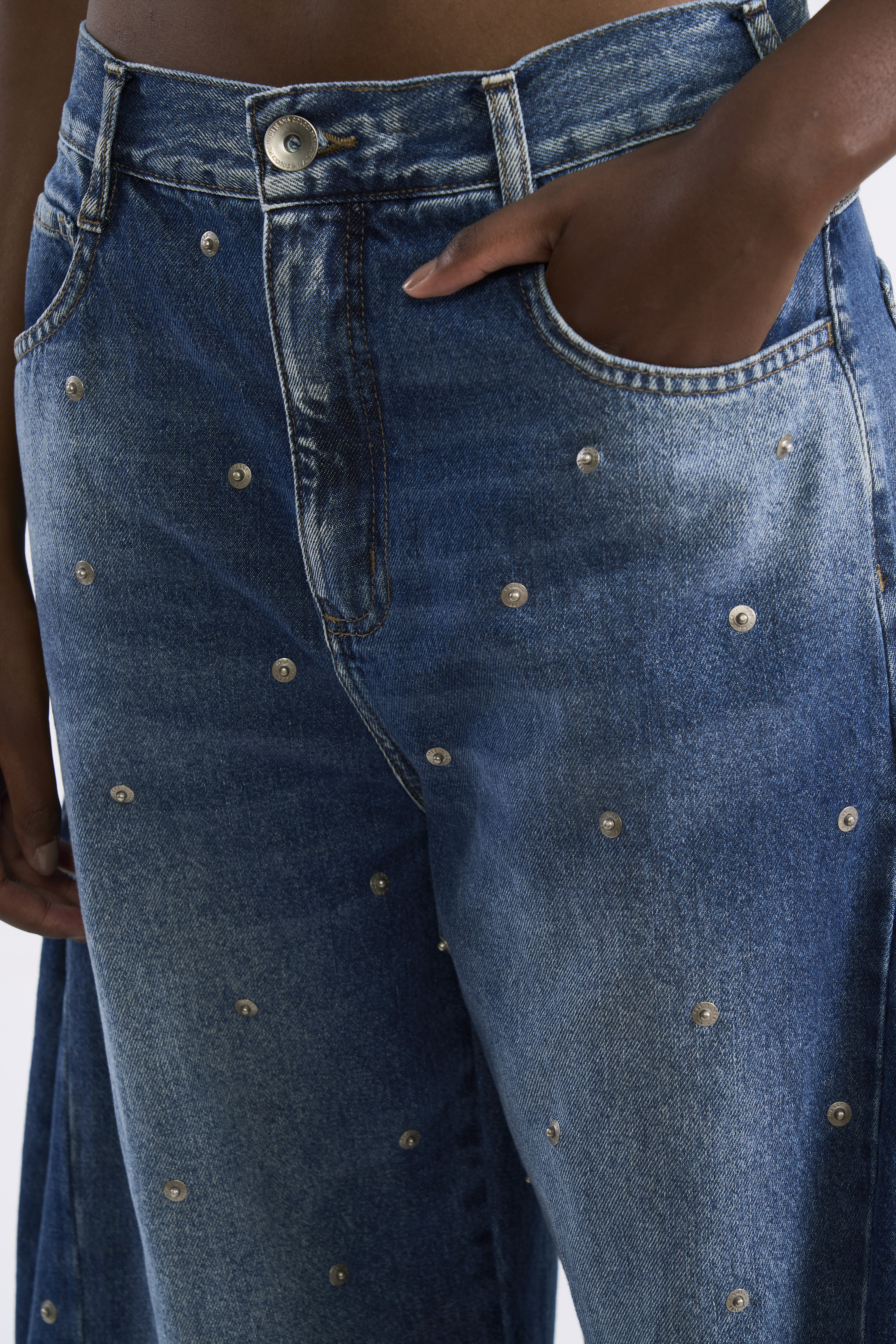 CALÇA JEANS BARRIL 36 INDIGO