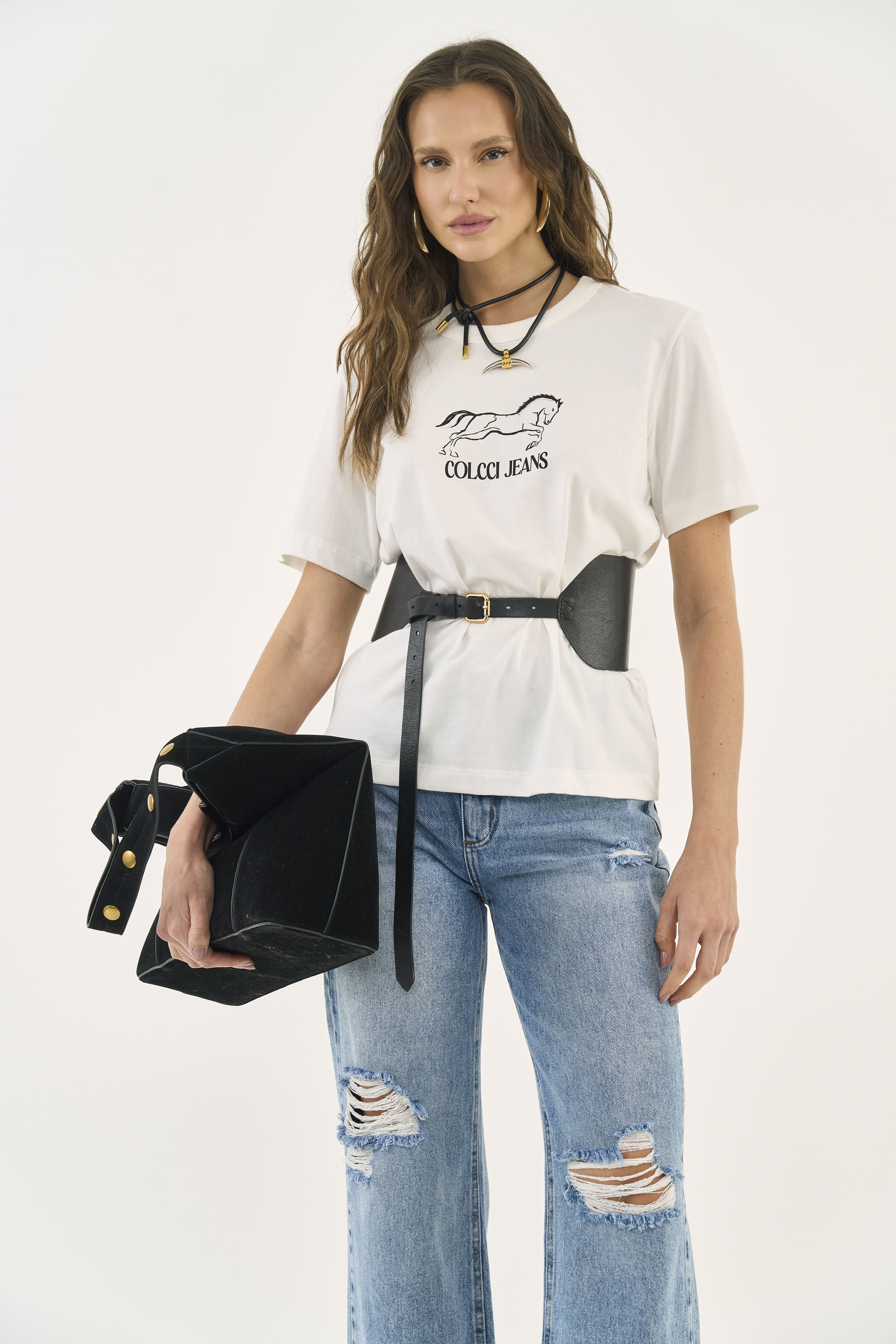 CAMISETA COLCCI JEANS G OFF SHELL