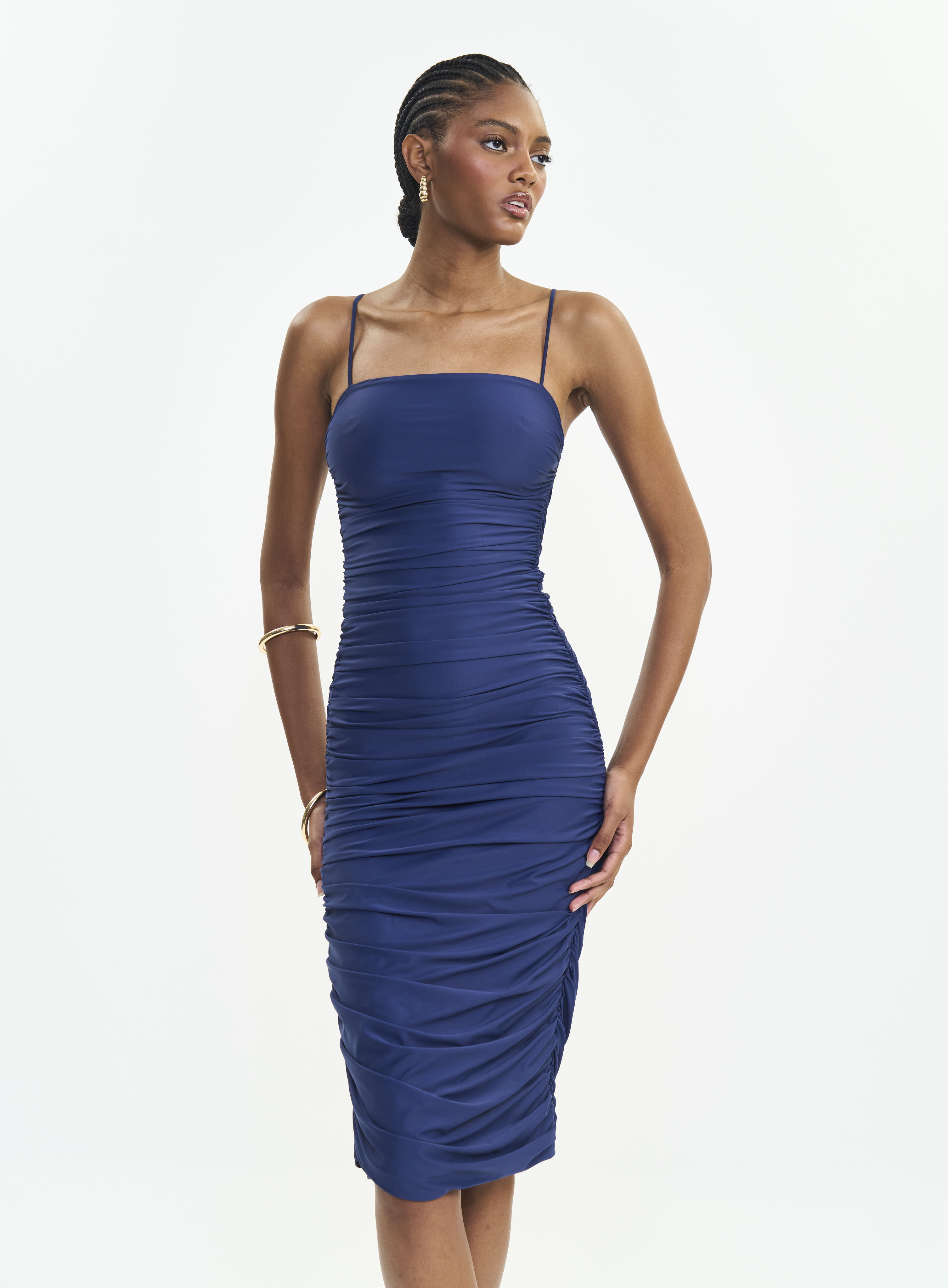 VESTIDO COLCCI G AZUL DARKNESS