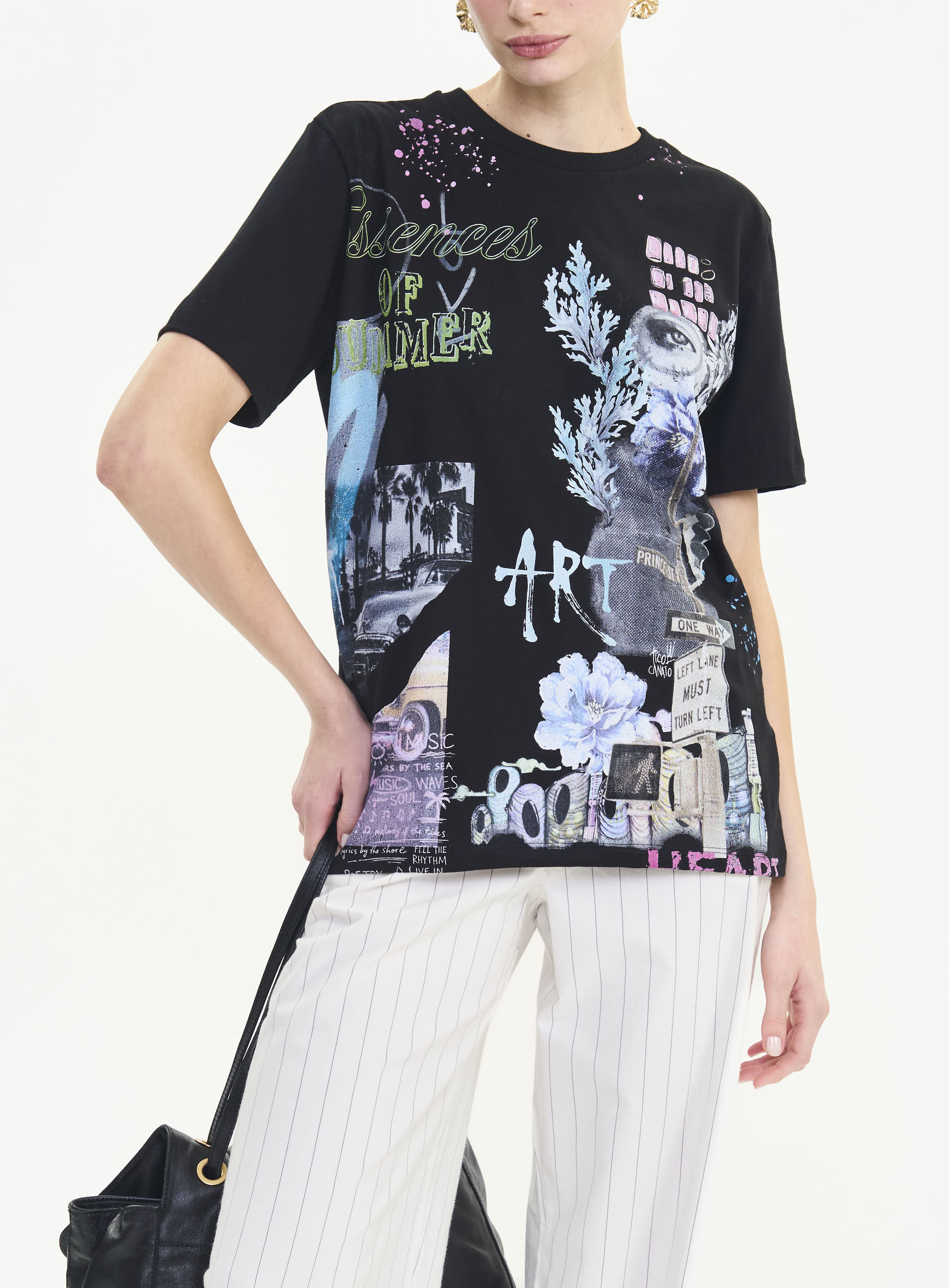 CAMISETA COLCCI G PRETO