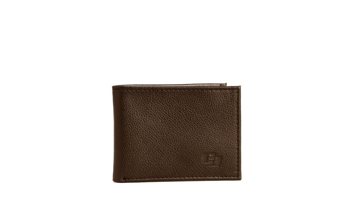 CARTEIRA COLCCI MASCULINO U MARROM EVERMORE