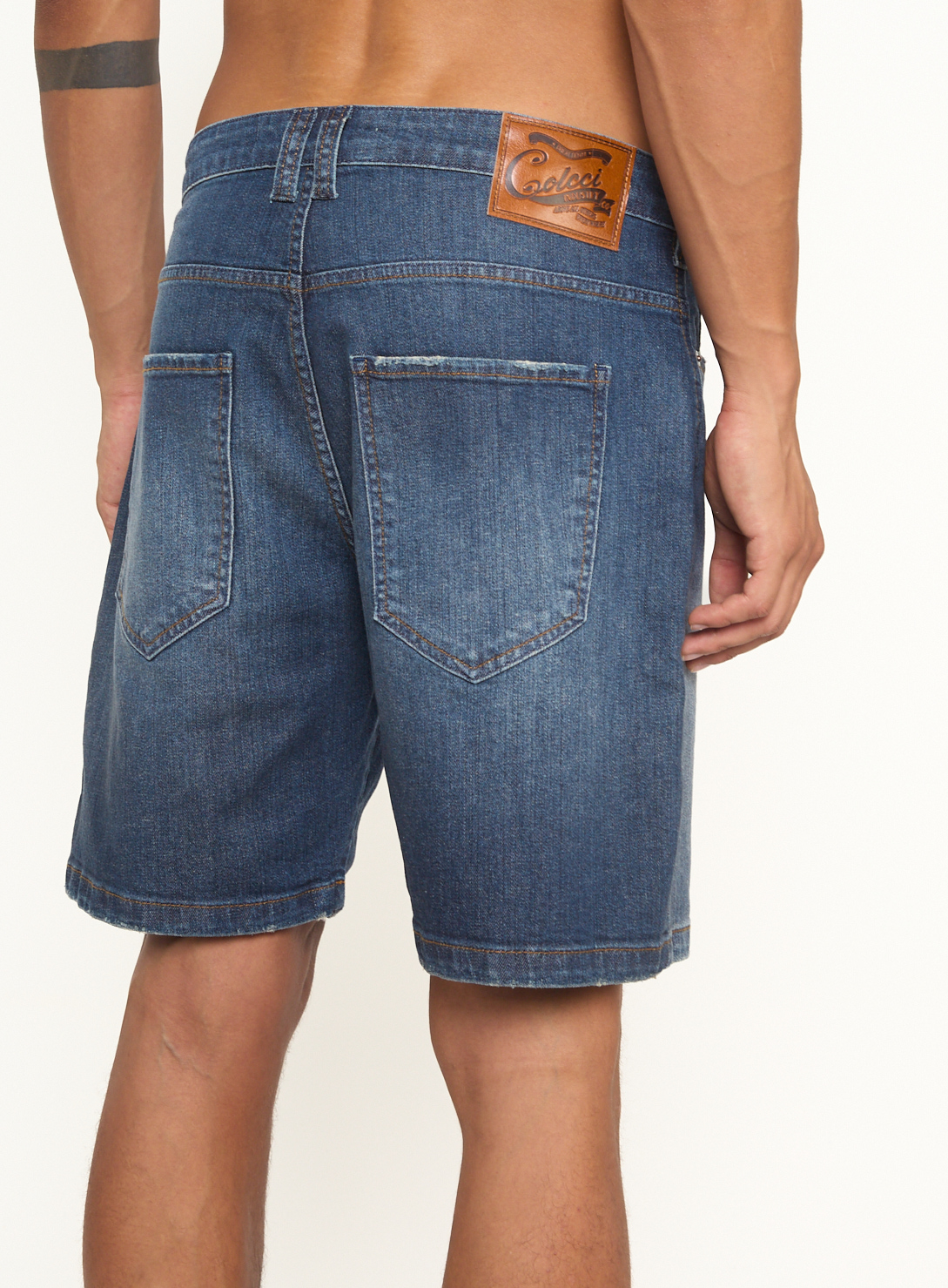 BERMUDA JEANS NEW DAVI 38 INDIGO