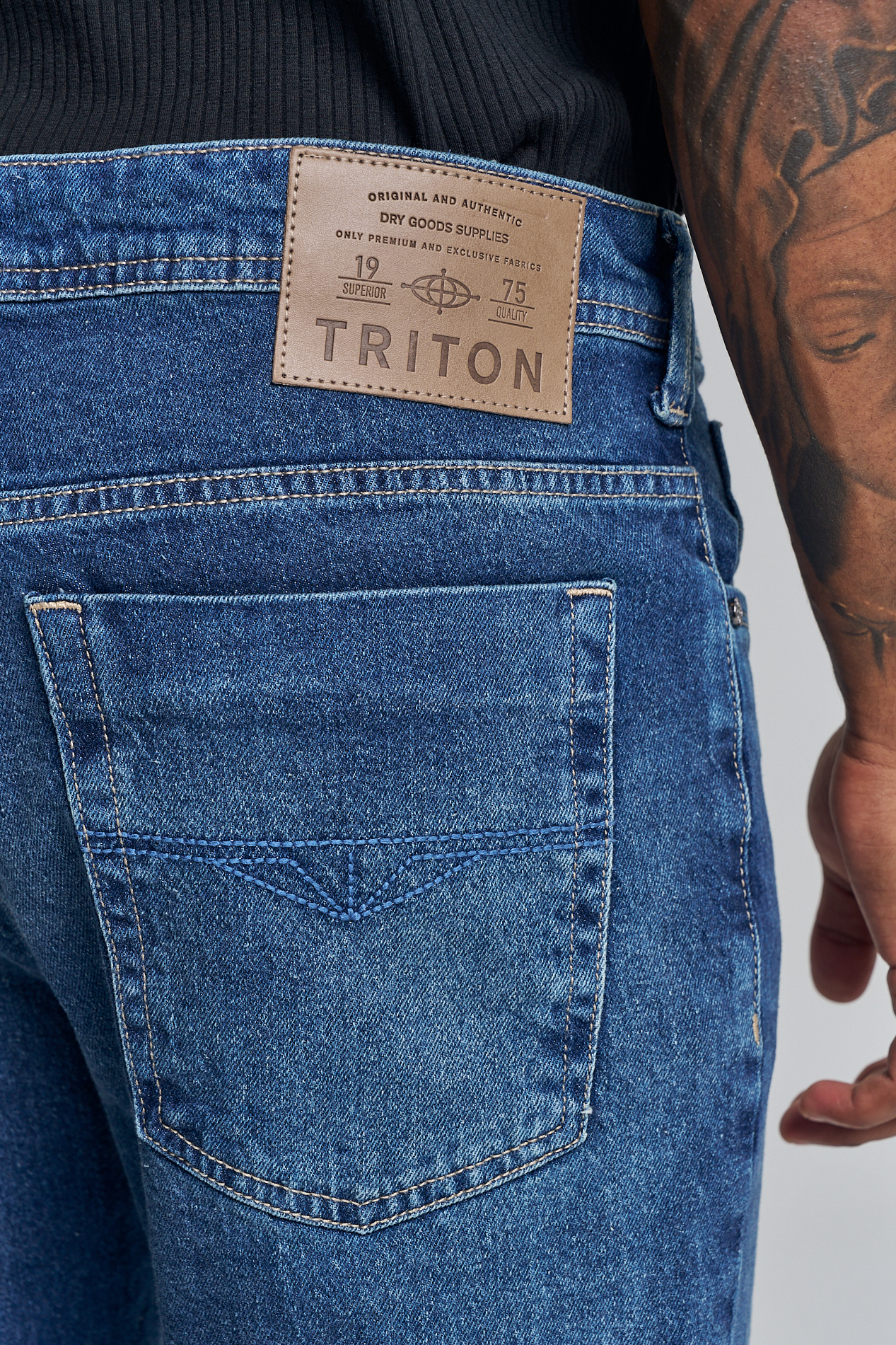 CALÇA JEANS NEW SLIM 42 INDIGO