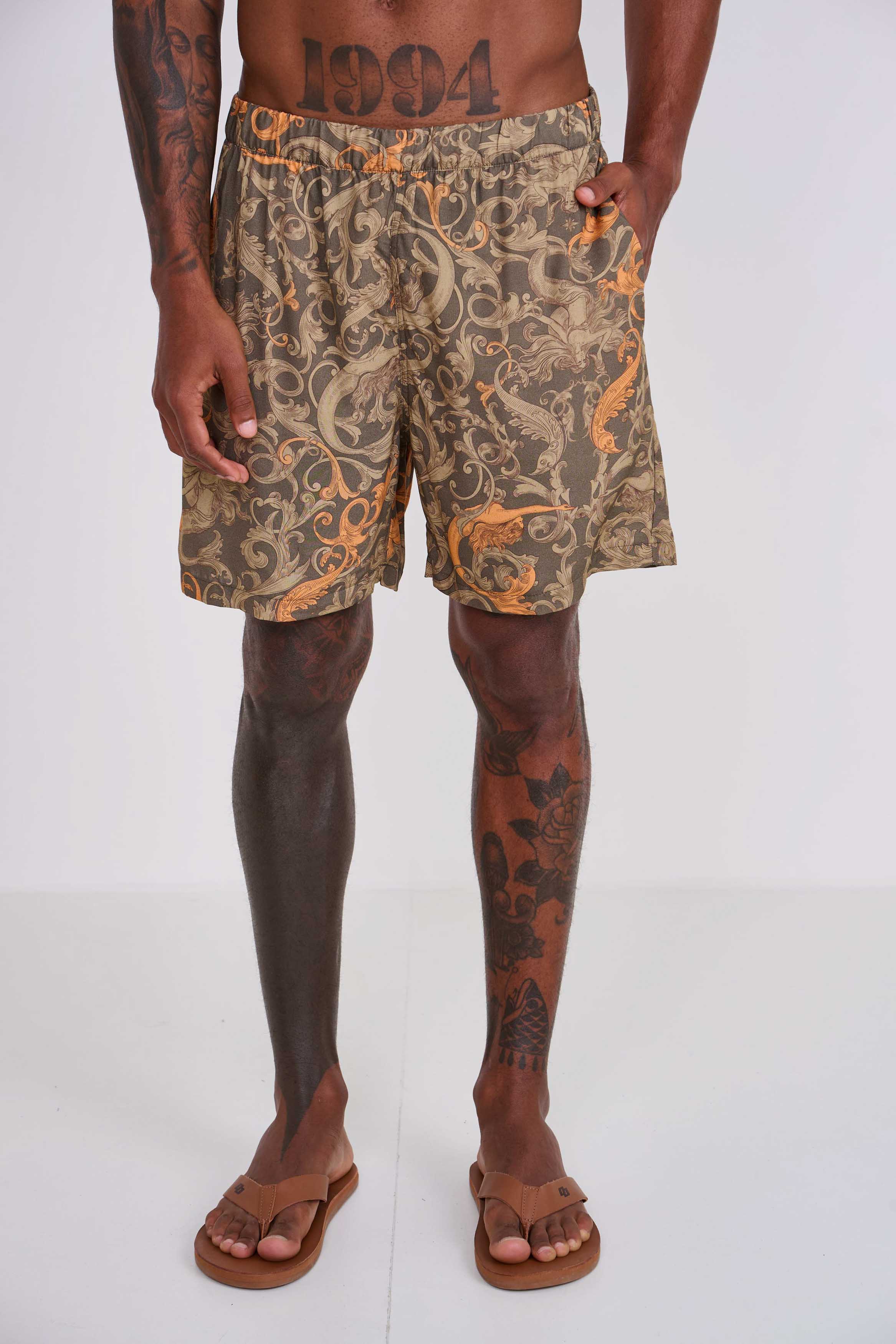 BEACHSHORT ESTAMPADO M SIRENA