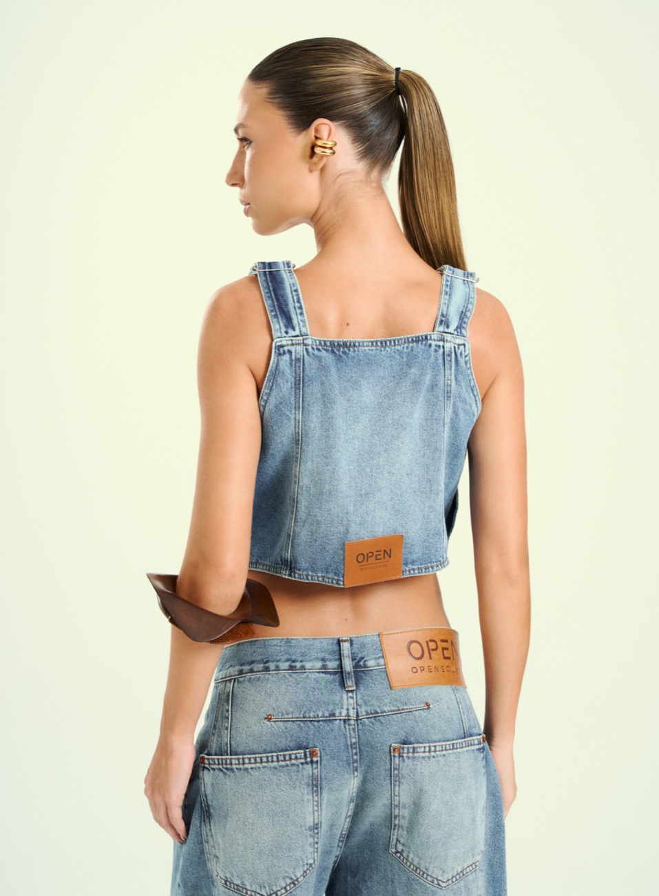 TOP JEANS G INDIGO