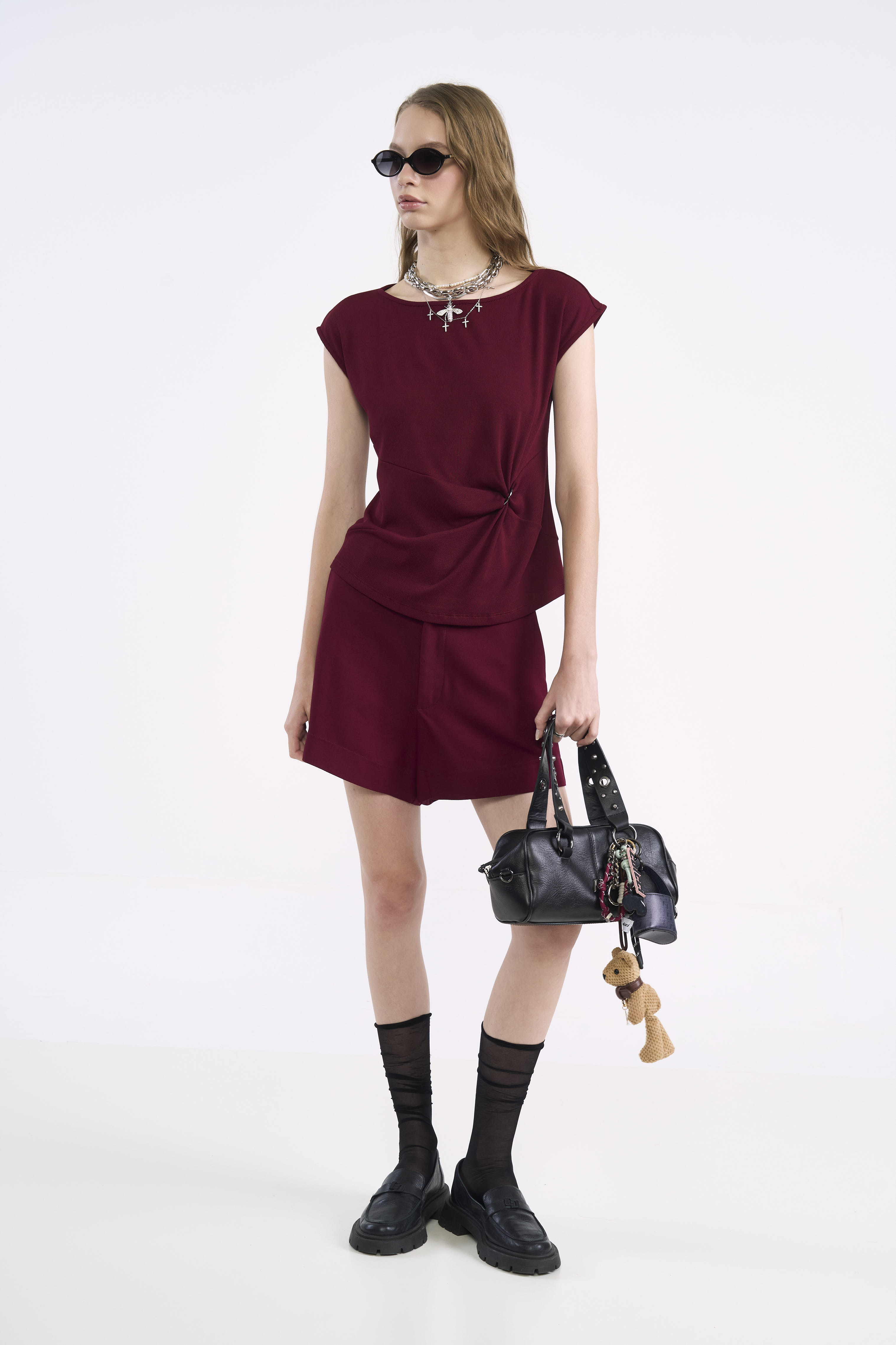 BLUSA COLCCI P BORDO BLOODSTONE