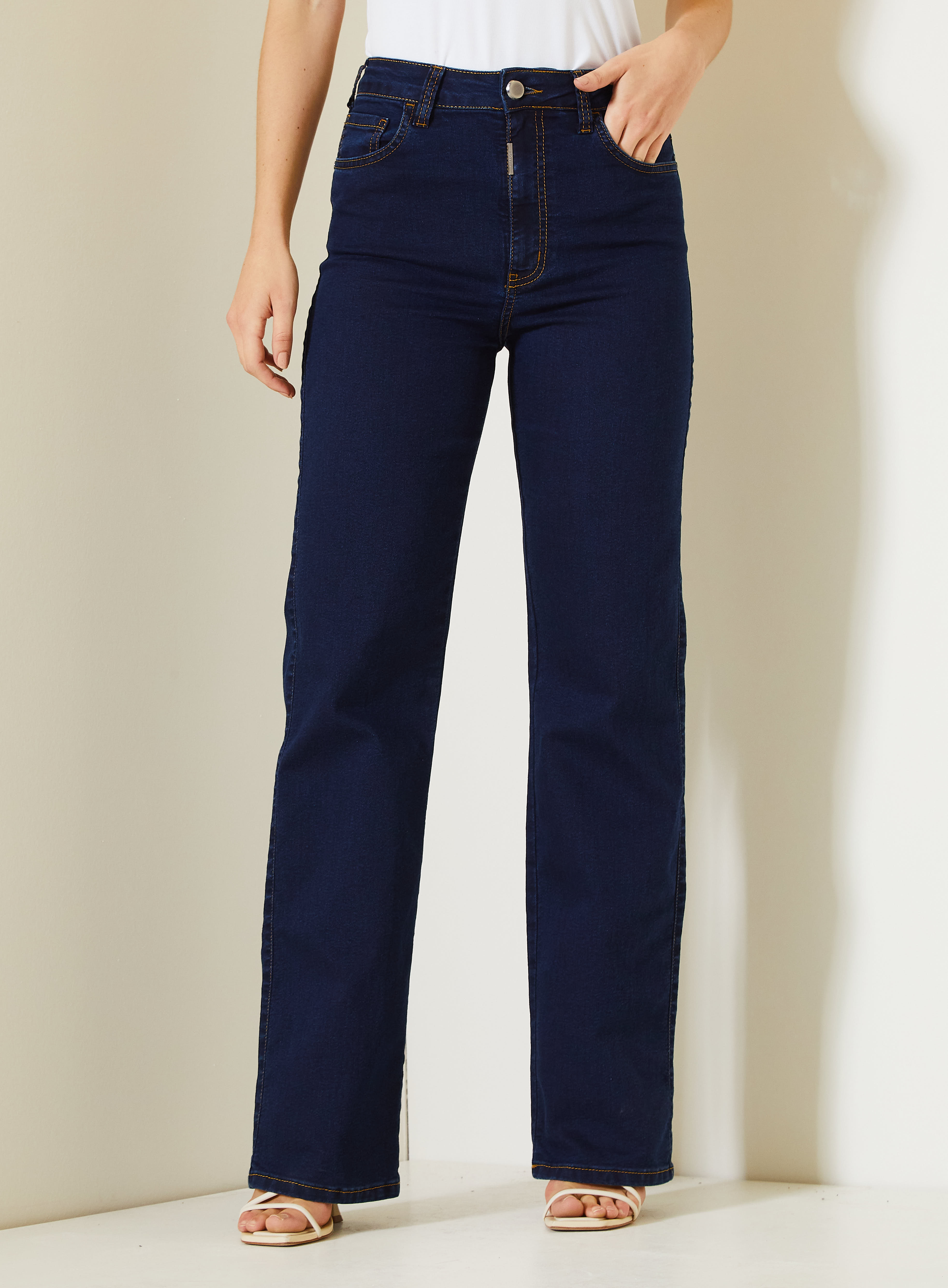 CALÇA JEANS LAURA 38 INDIGO