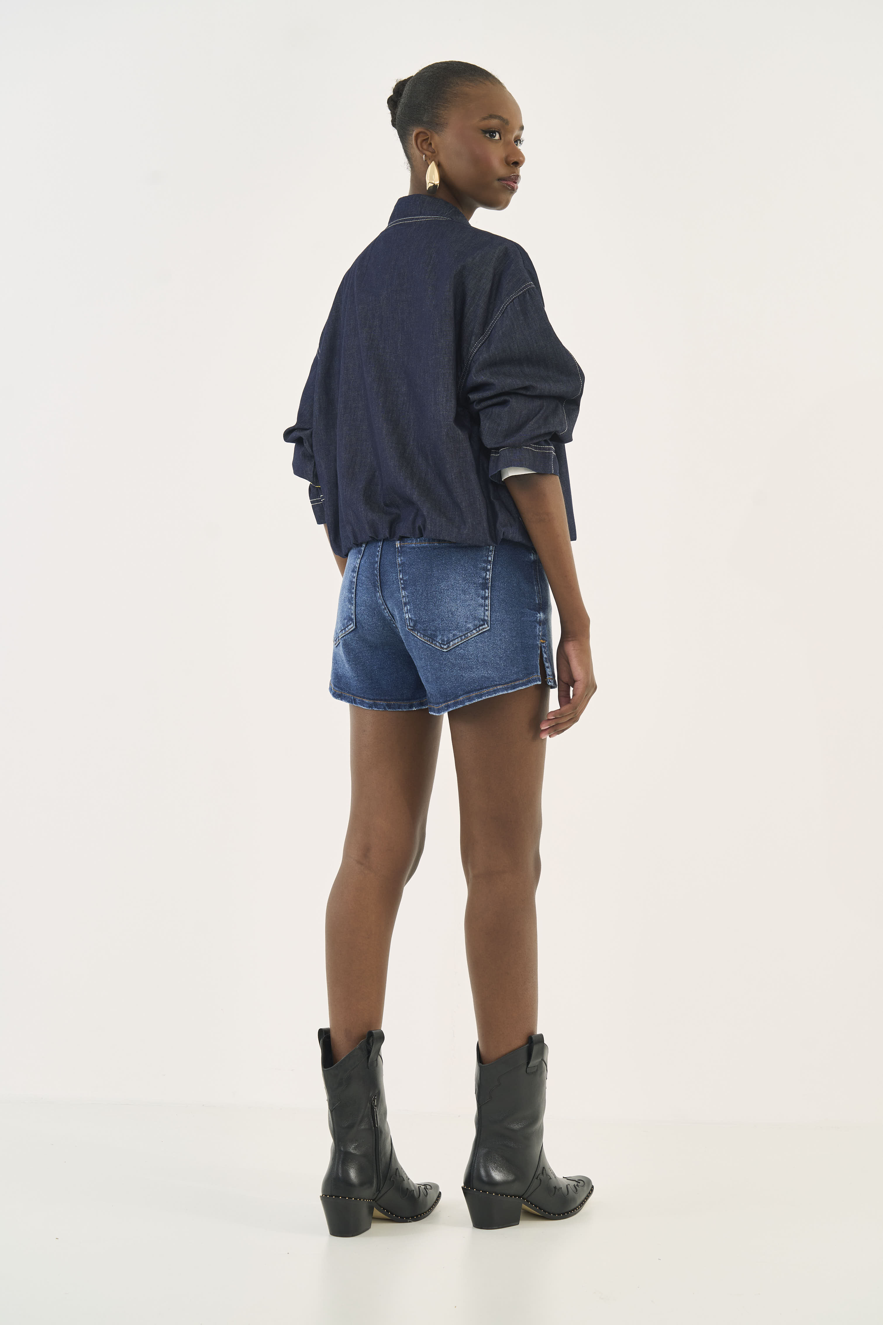 SHORT JEANS CANCUN 42 INDIGO
