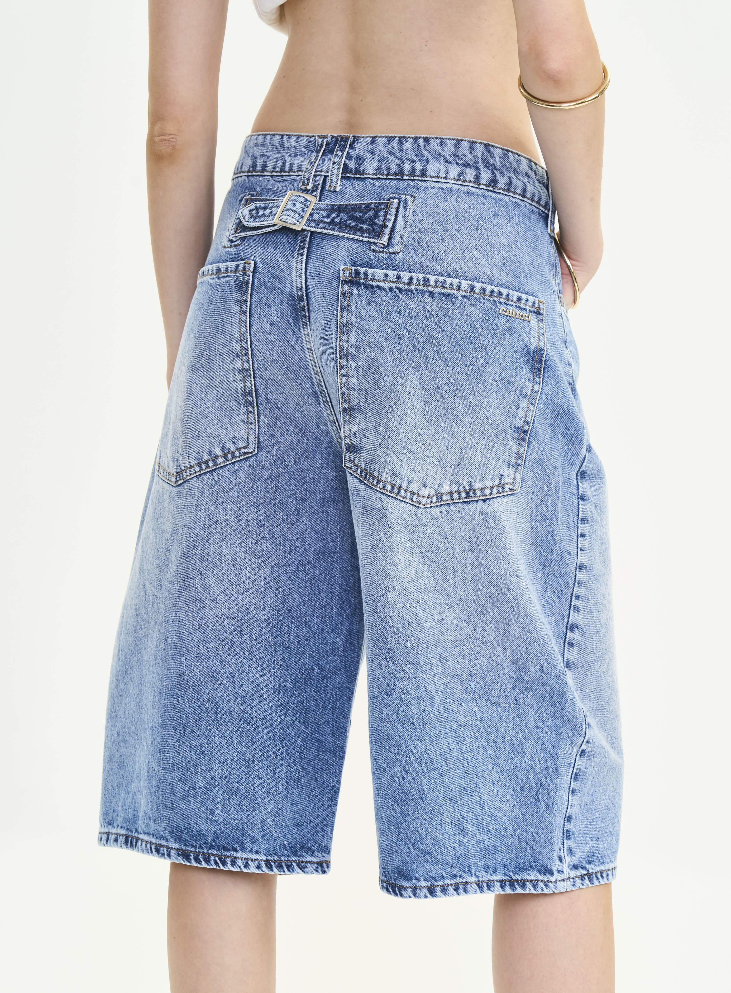 BERMUDA JEANS JADE 40 INDIGO