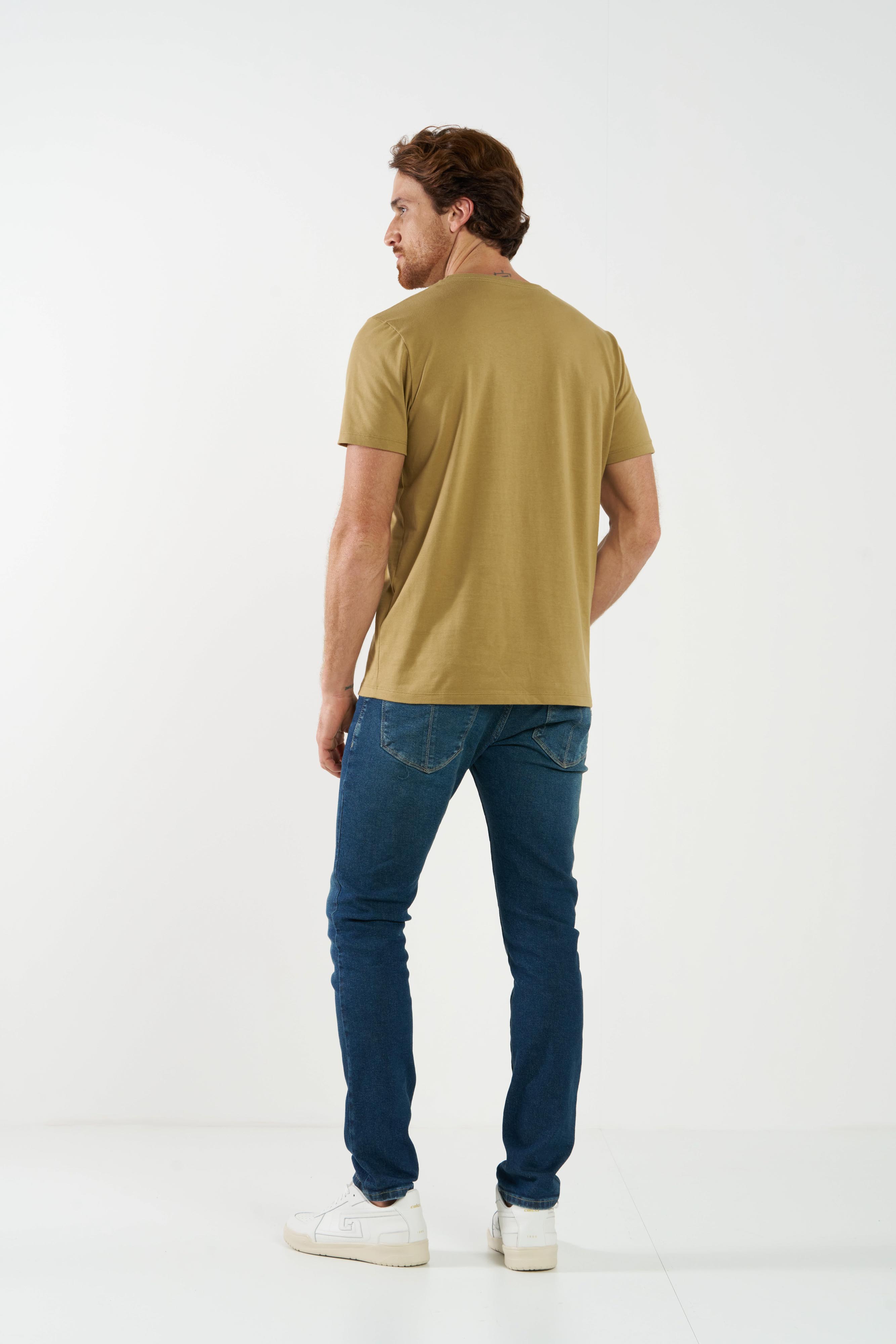 CAMISETA COLCCI G AZUL TRANQUIL BLUE