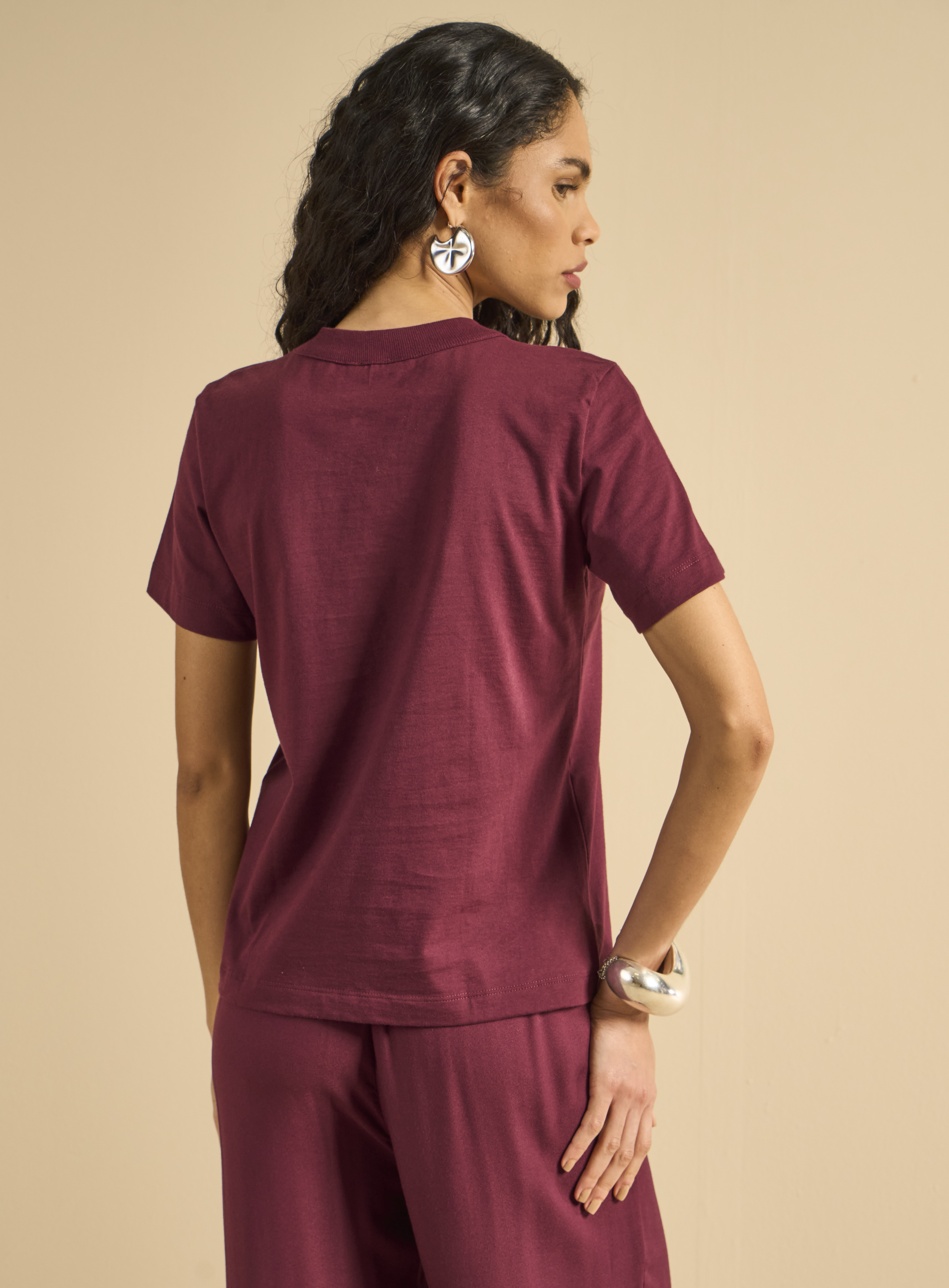 CAMISETA FORUM G BEGE ITALIAN