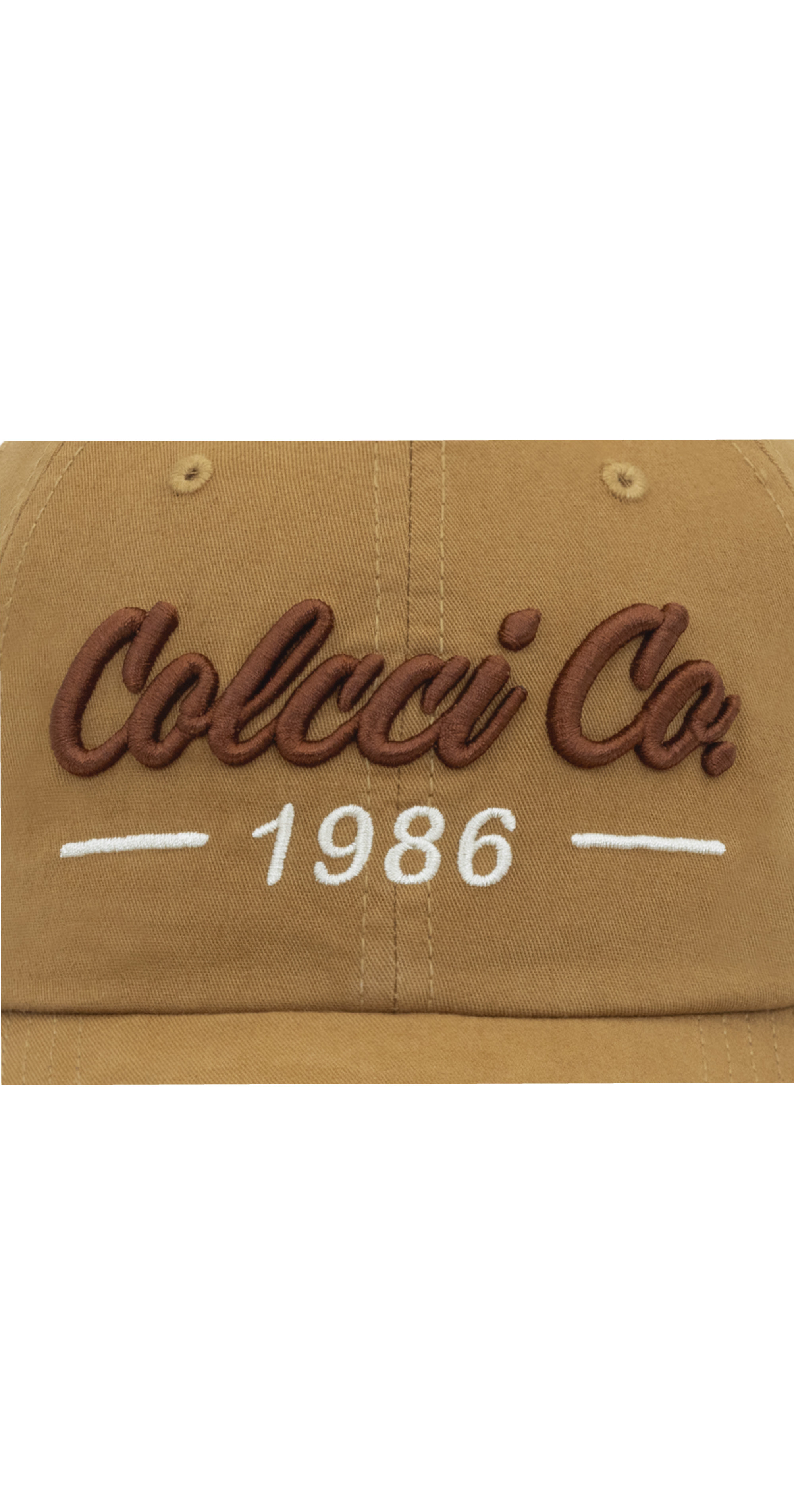 BONÉ COLCCI CO. 1986 U MARROM DROME