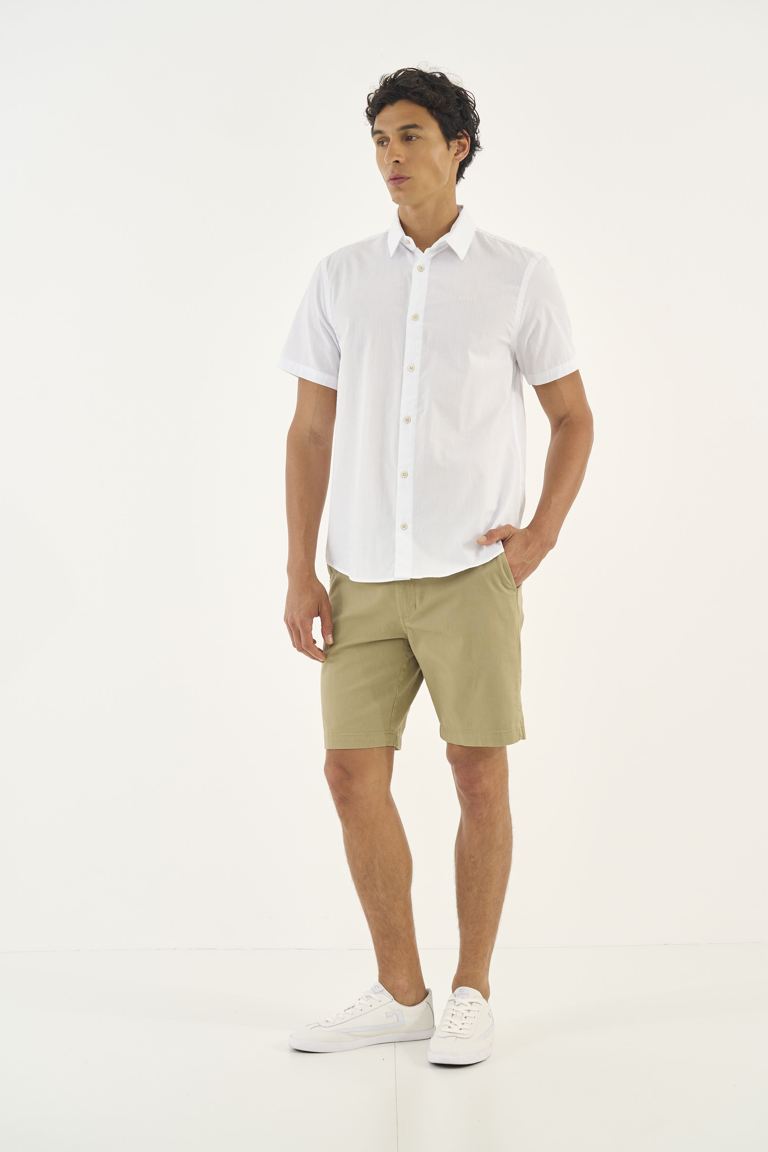 CAMISA COLCCI GG CINZA MOONQUAKE