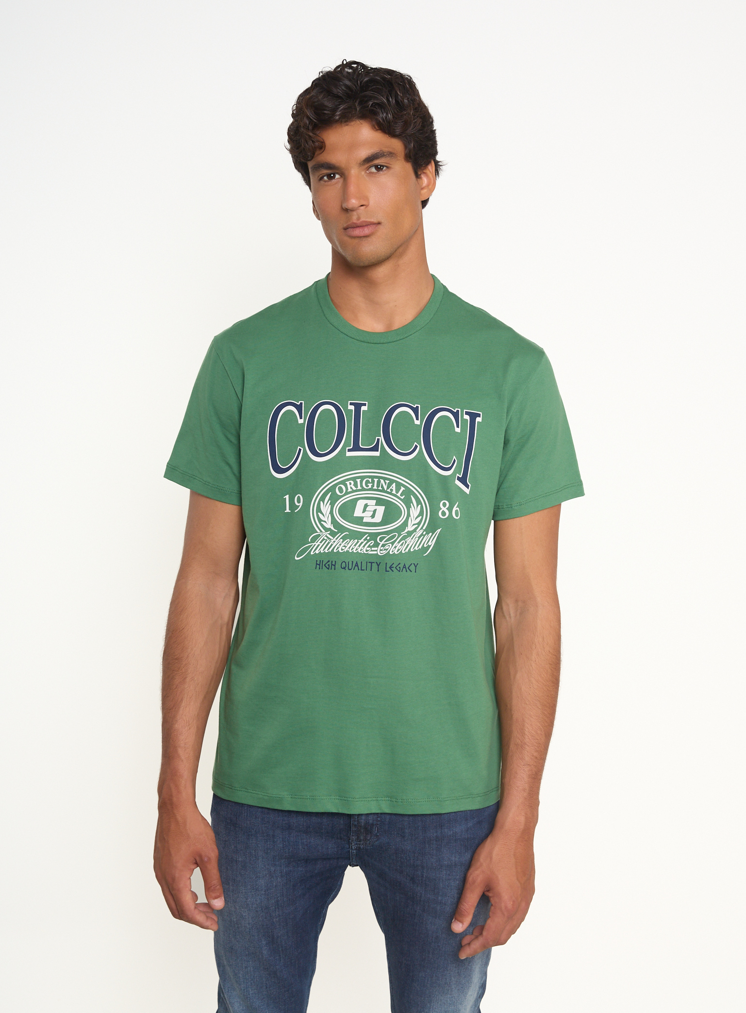 CAMISETA COLCCI G VERDE HORTO